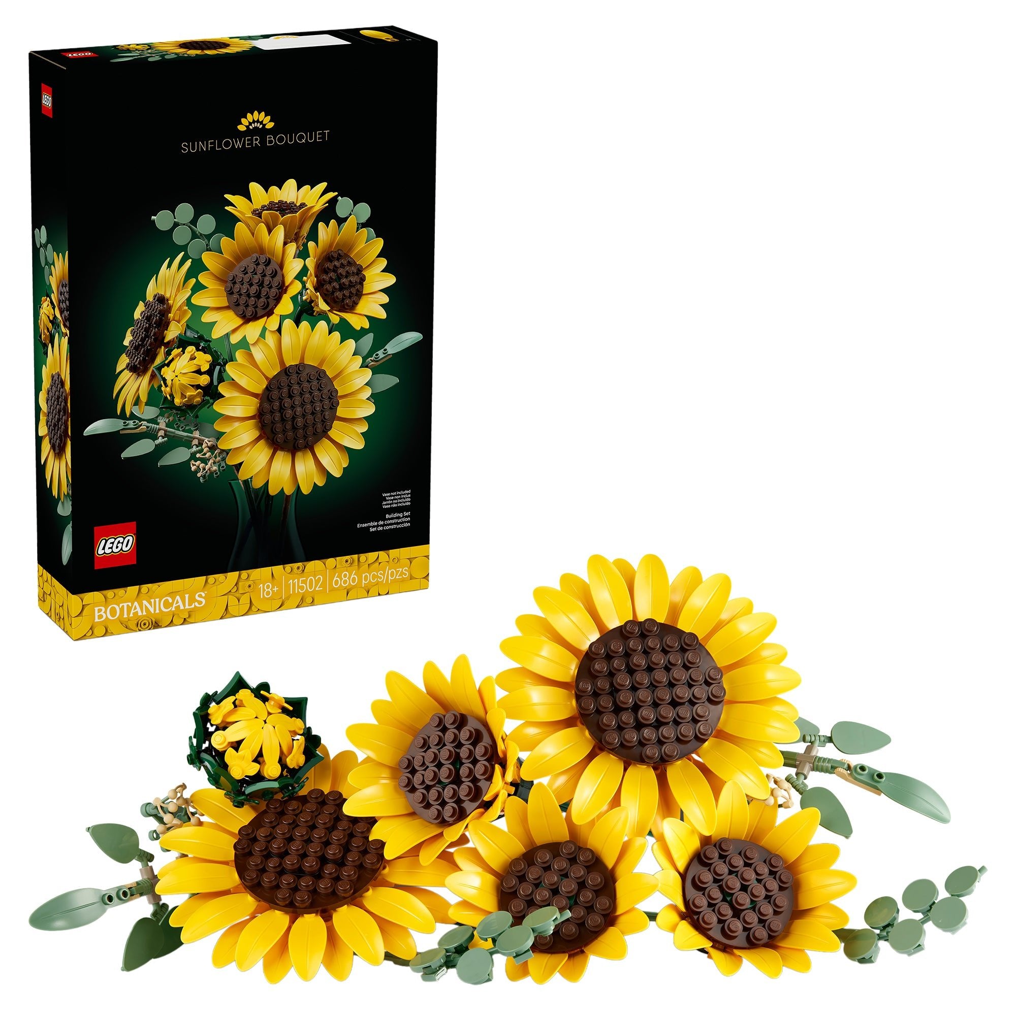 LEGO® Botanicals Sunflower Bouquet 11502 — Set - Image 2