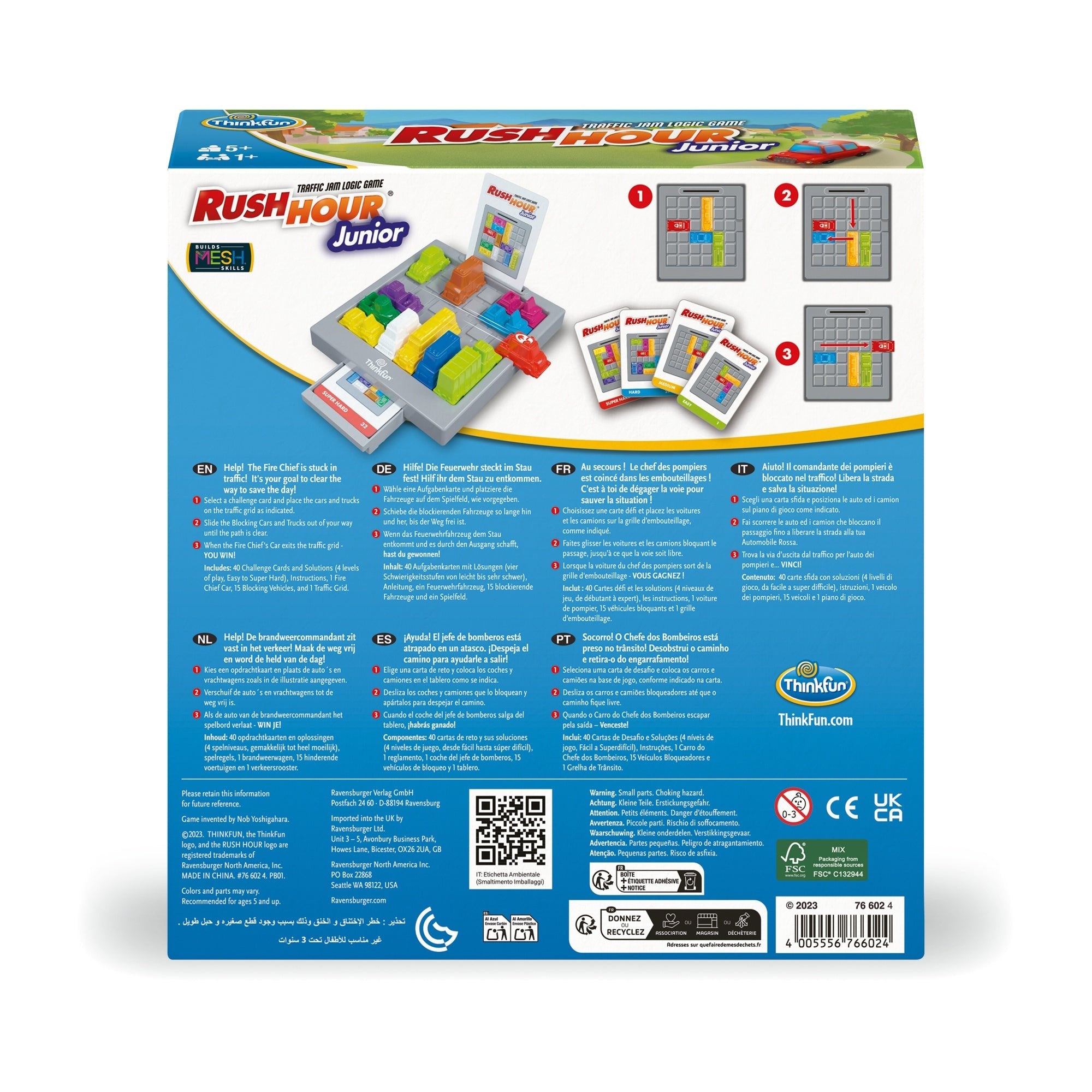 Thinkfun Rush Hour Jr — Puzzle - Image 2