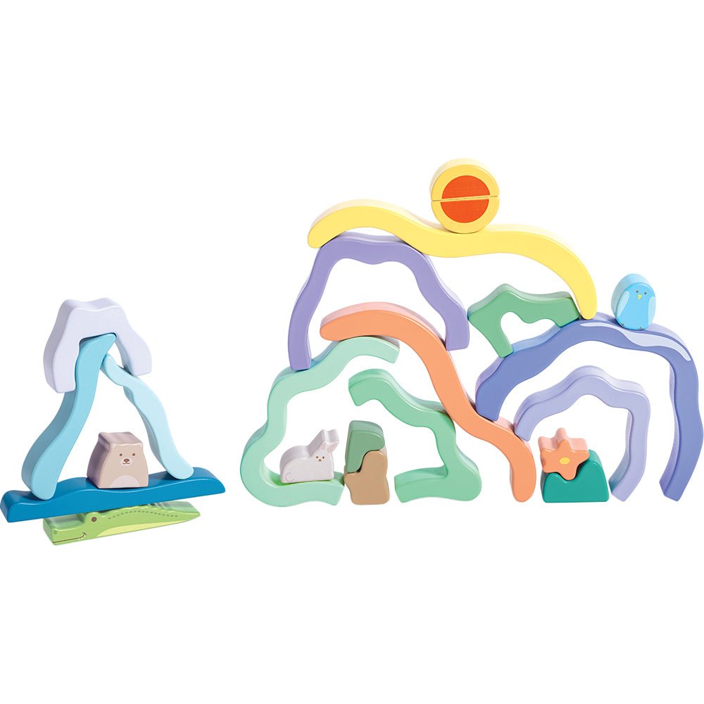 Hape Nature Scene Stacking Blocks — Set - Image 4