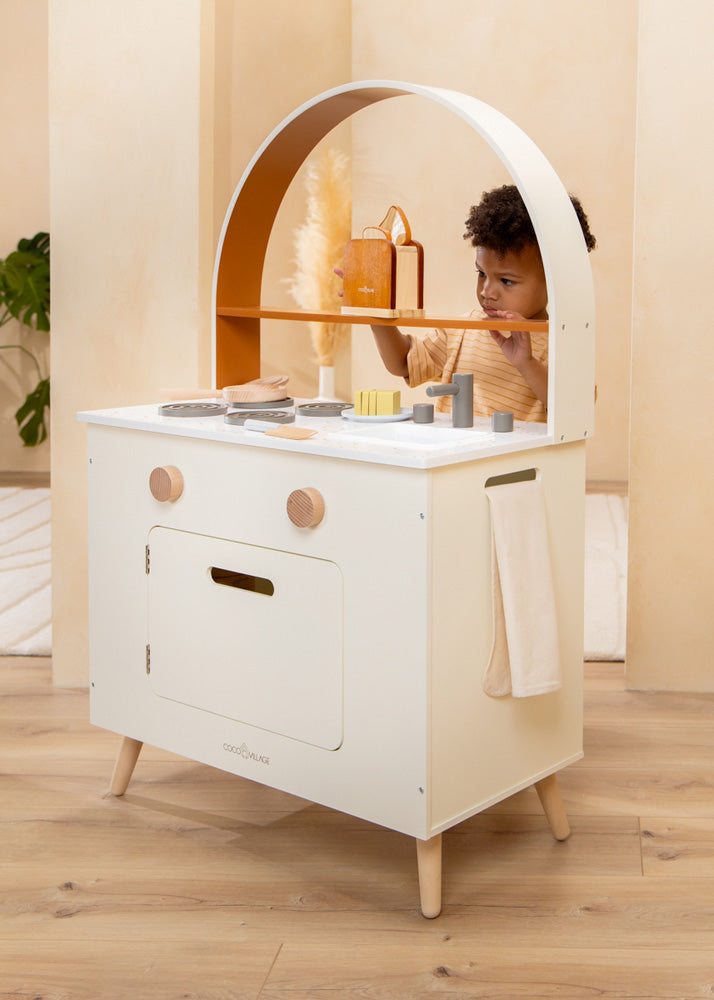 Coco Village Wooden Kitchen — Art - Image 8