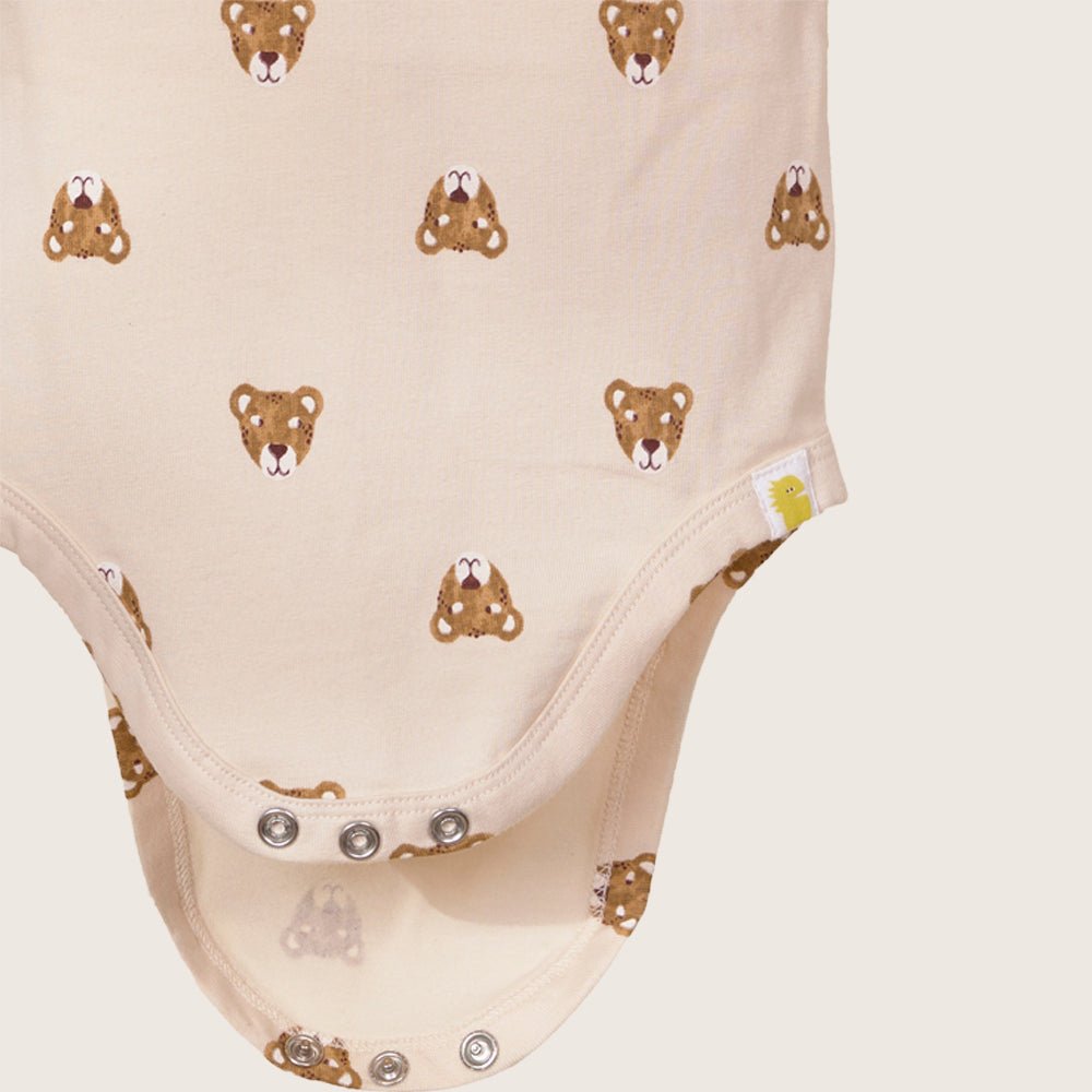 rise little earthling LS Graphic Bodysuit BUHON00 - Cream / 0-3m - Image 7