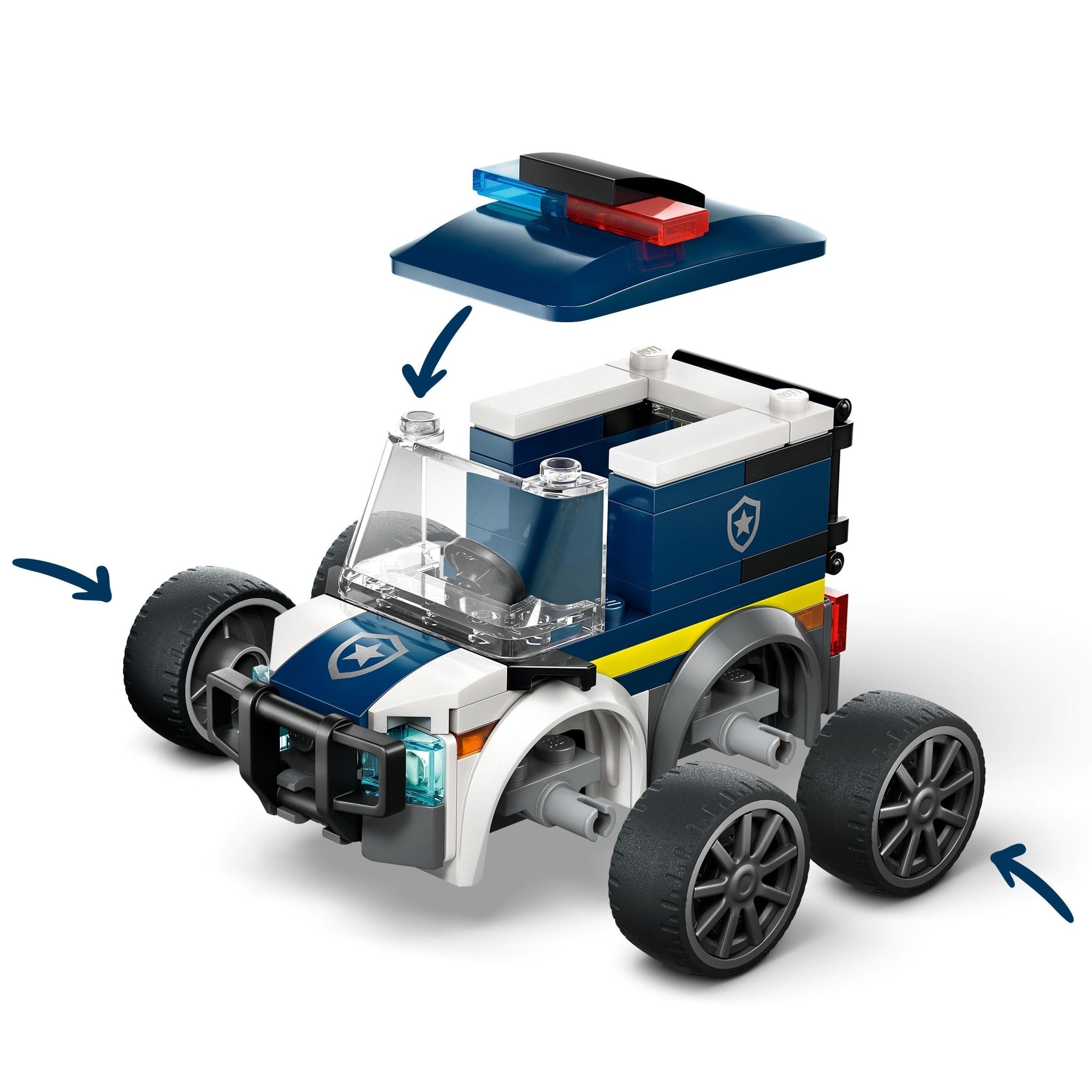 LEGO® City LEGO® Rides – Police Truck 60481 — Toy - Image 2