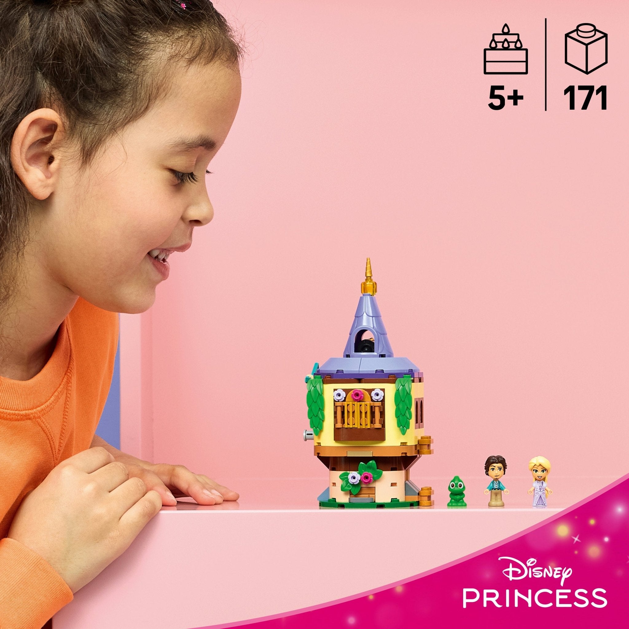 LEGO® Disney Princess Rapunzel’s Mini Tower 43294 — Toy - Image 2
