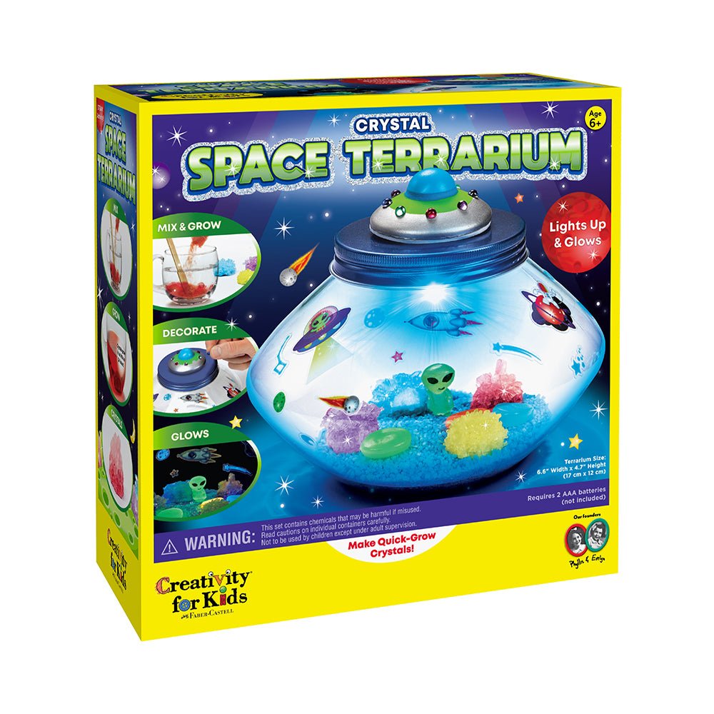 Creativity for Kids Crystal Space Terrarium — Art