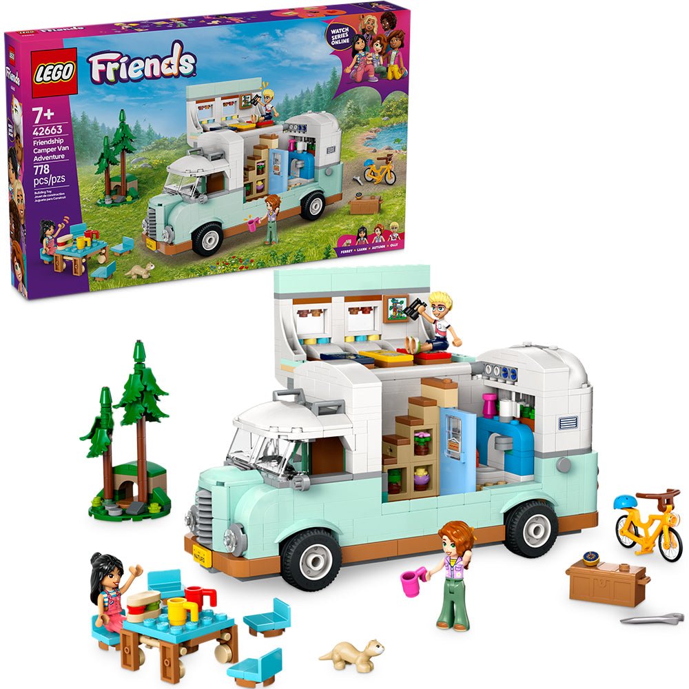 LEGO®Friends Friendship Camper Van Adventure 42663 — Set