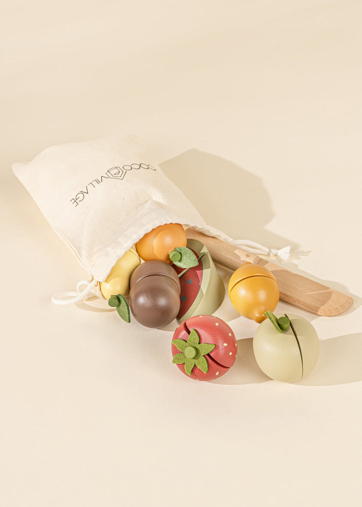 Coco Village Wooden Fruits playset — Basket - Image 6
