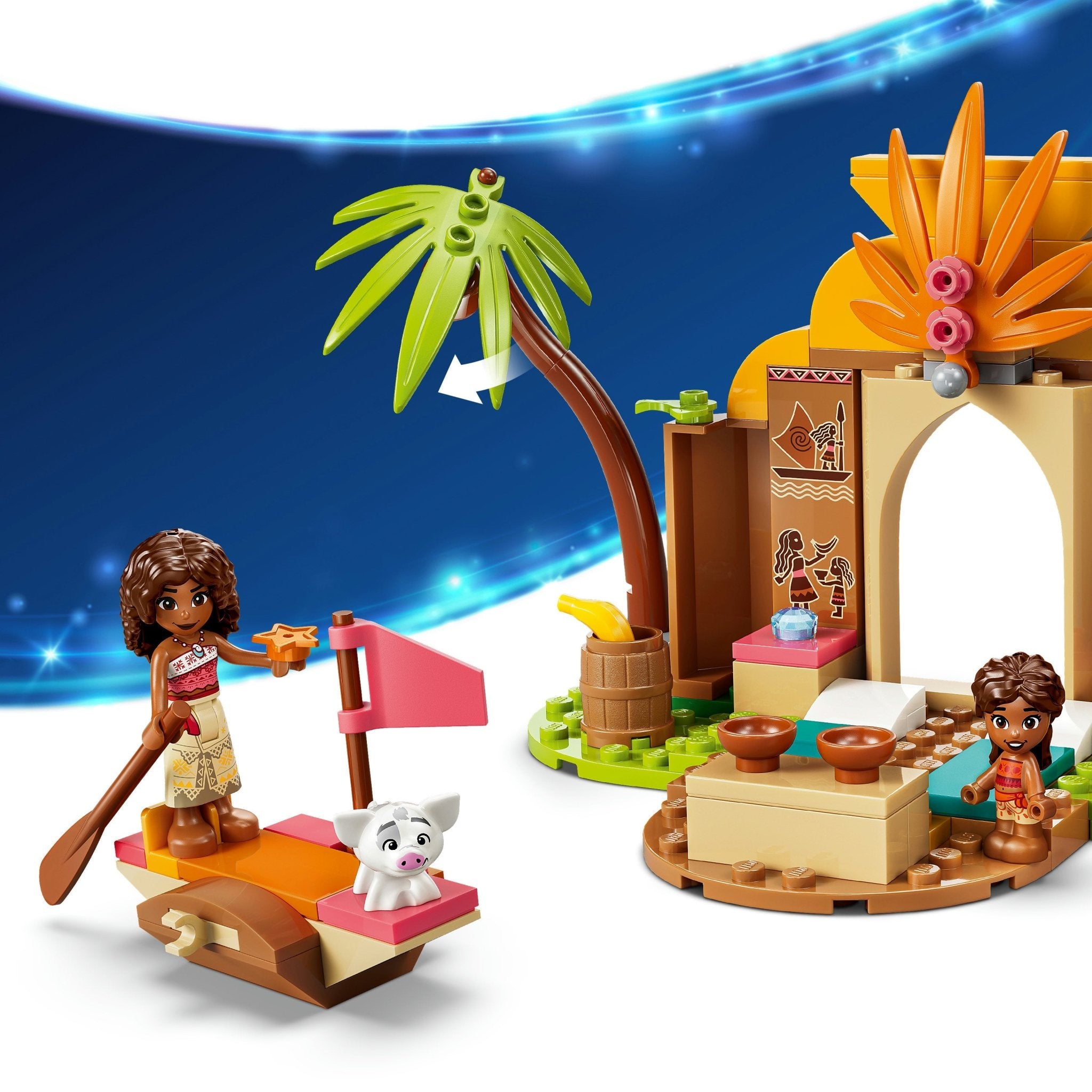 LEGO® Disney Princess LEGO® Disney Moana Village House & Boat 43282 — Toy - Image 5