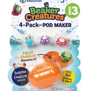 Learning Resources Beaker Creatures® 4-Pack plus Pod Maker, Series 3 — Poster