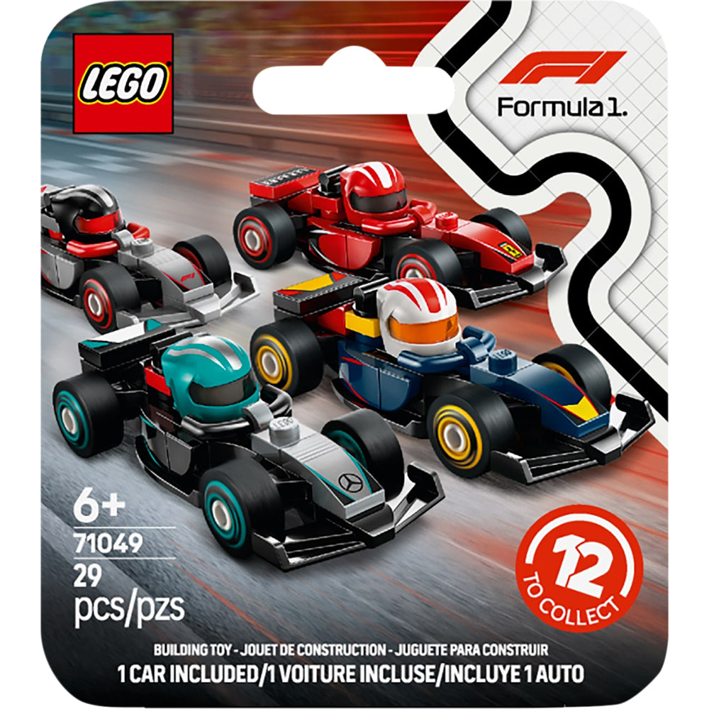 LEGO® F1 Collectible Race Cars 71049 — Box - Image 2