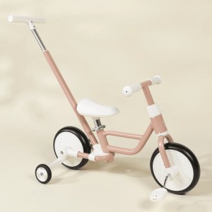Coco Village 4-in-1 Tricycle with Push Handle & Training Wheels - Petunia — Can