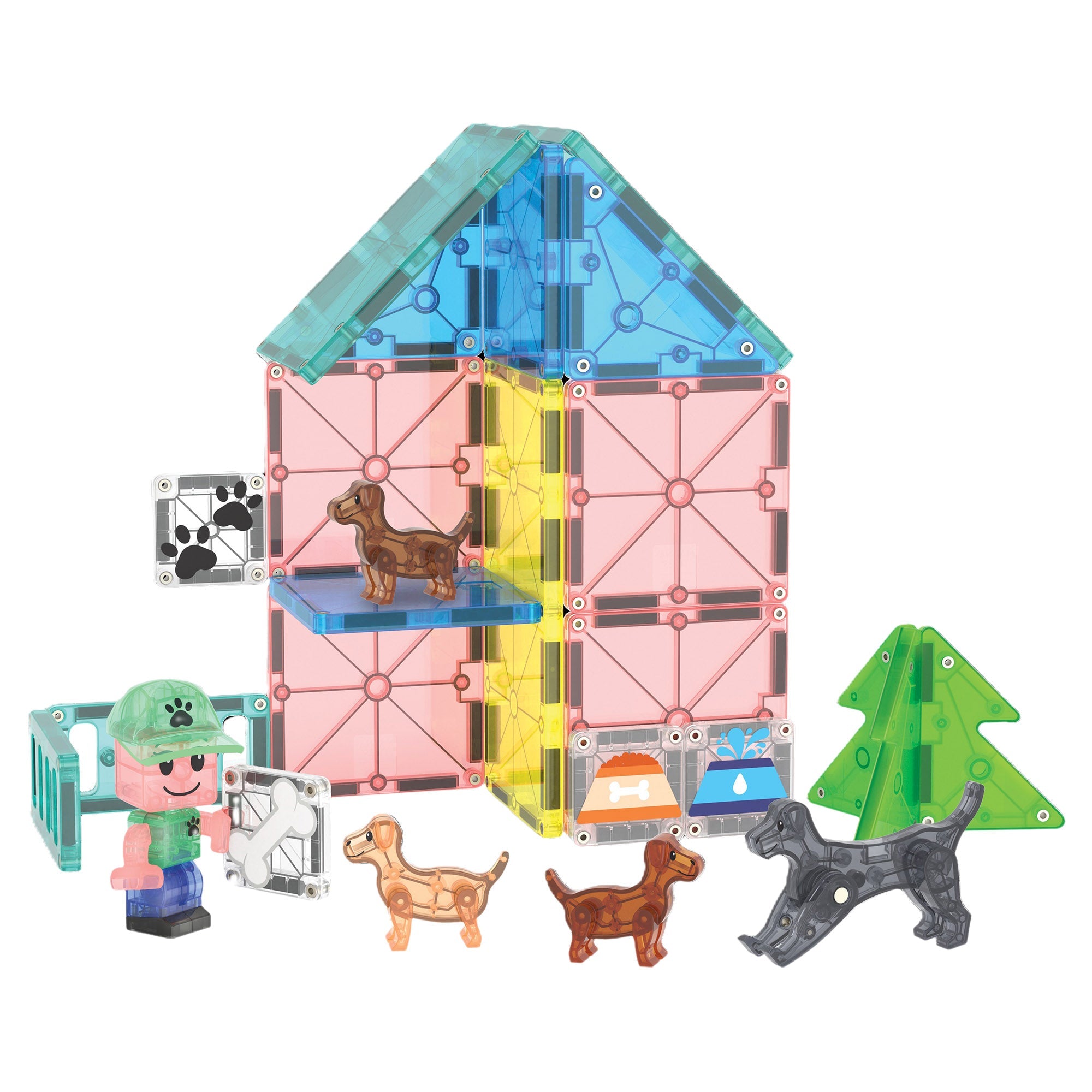 MAGNA-TILES® Puppy Park 25-Piece — Set - Image 3