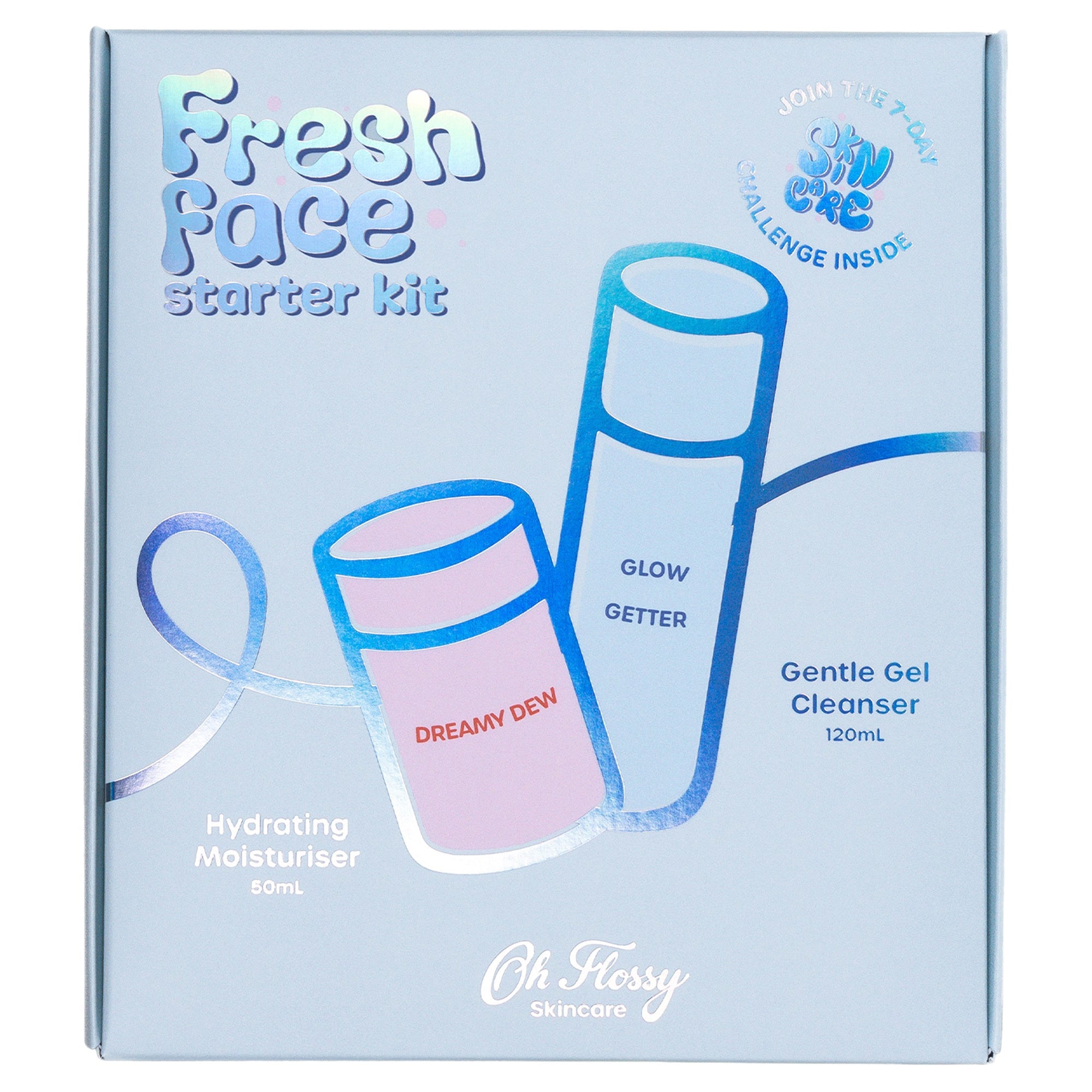 Oh Flossy Skincare - Fresh Face Starter Kit — Set