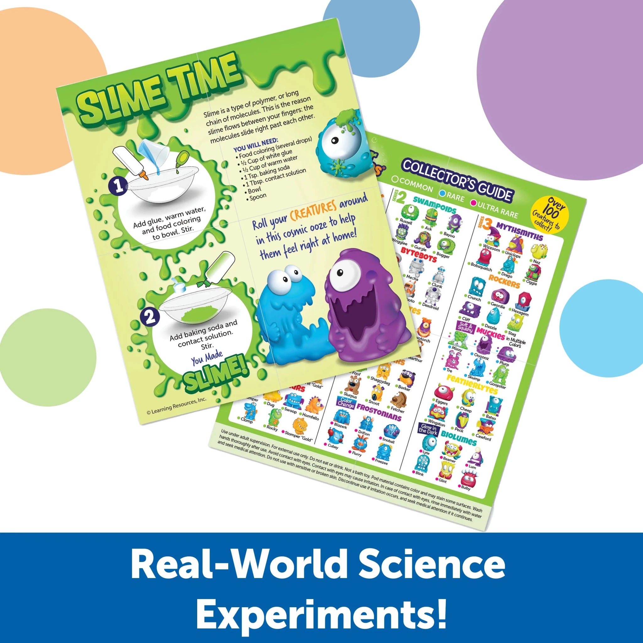 Learning Resources Beaker Creatures® 6-Pack Reactor Pods, Series 3 — Box - Image 3