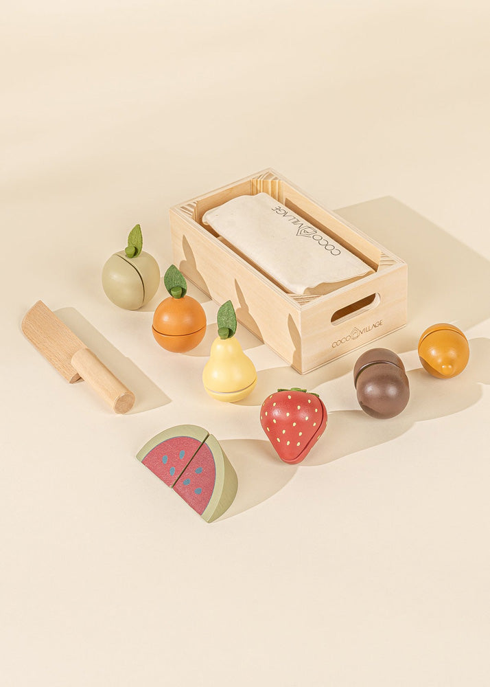 Coco Village Wooden Fruits playset — Basket - Image 5