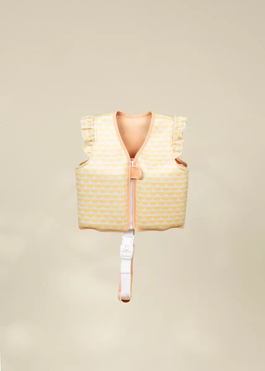 Coco Village Neoprene Kids Ruffle Swimming Vest – Gelato (2–3Y) — Catalog Product