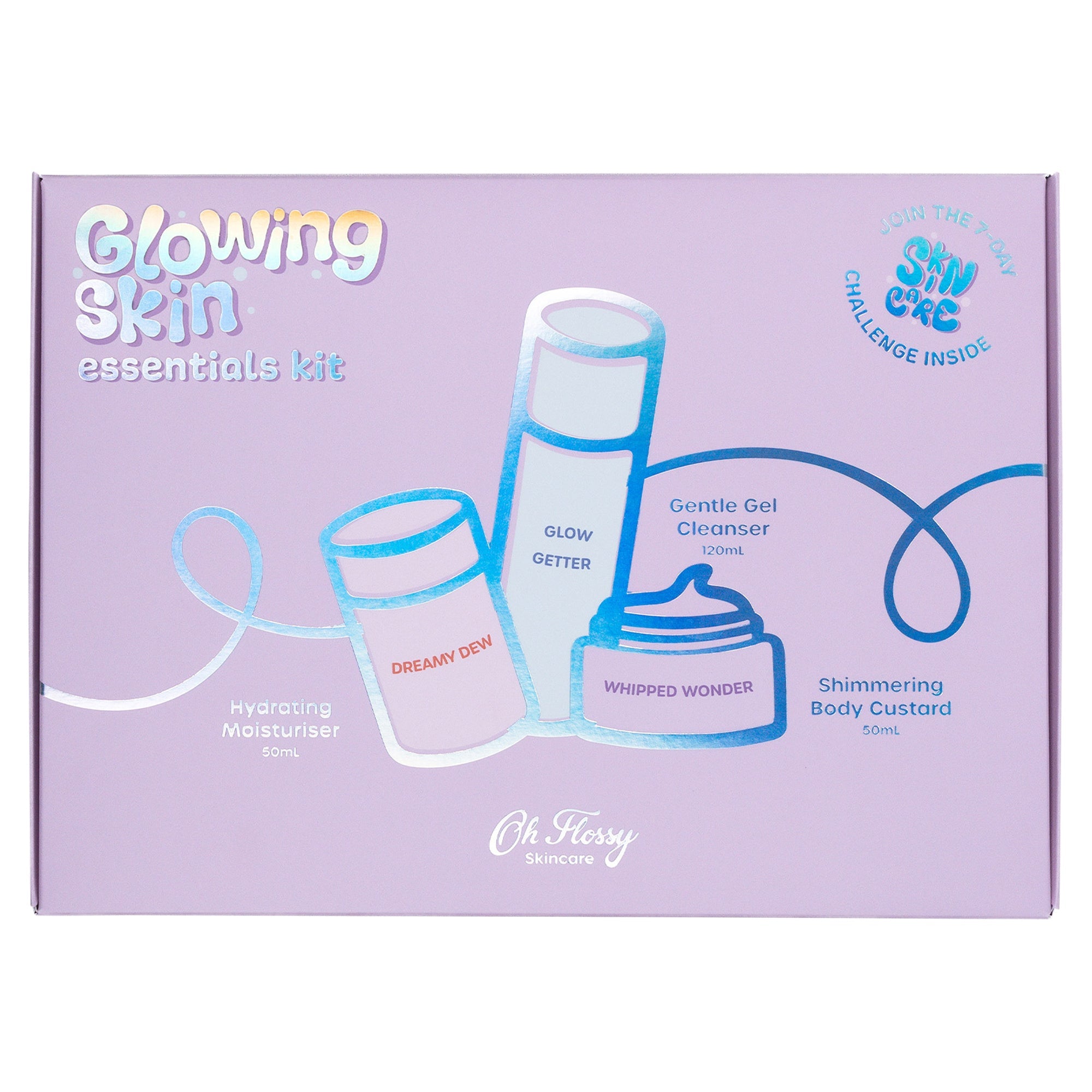 Oh Flossy Skincare - Glowing Skin Essentials Kit — Set