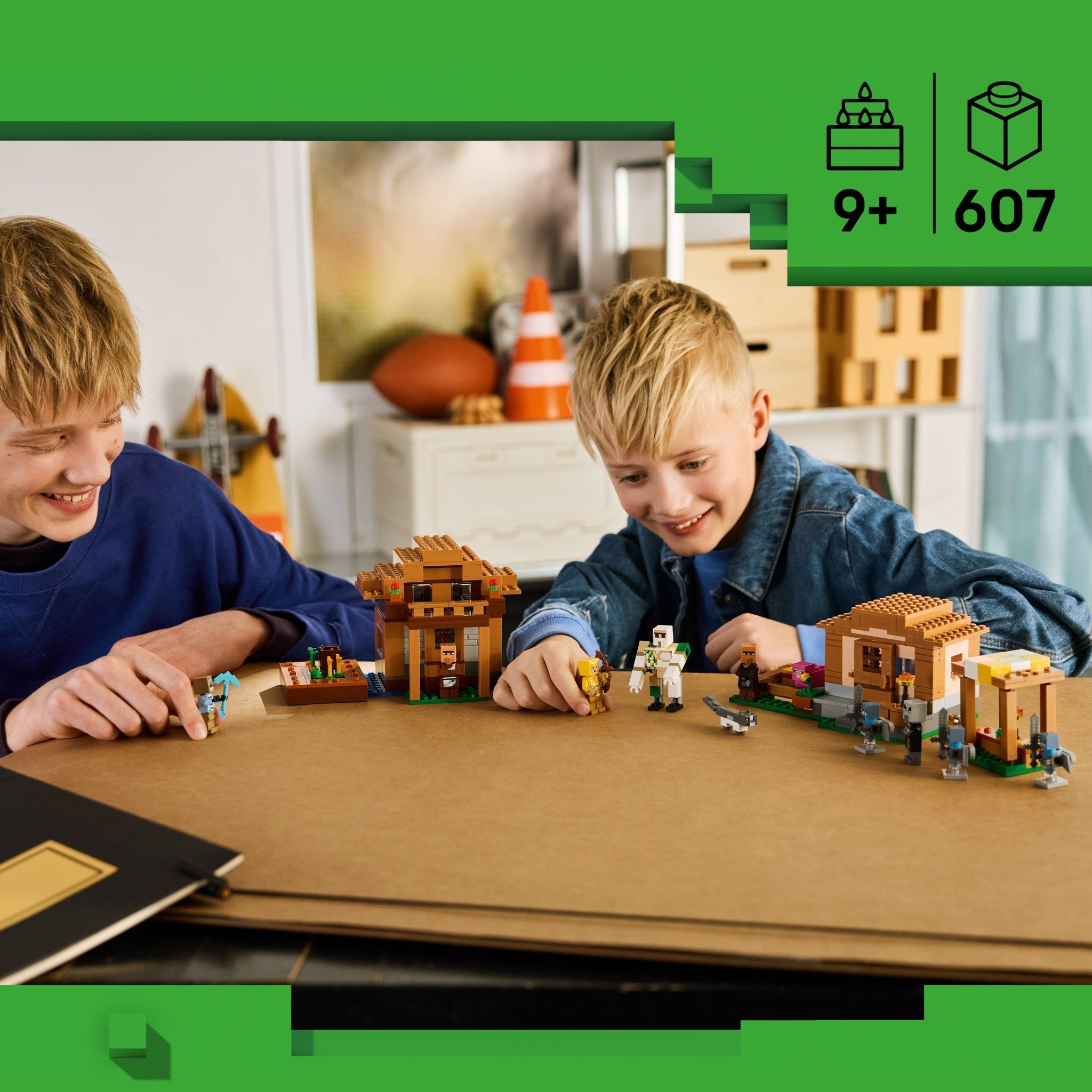 LEGO® Minecraft Evoker Village Attack 21596 — Toy - Image 2