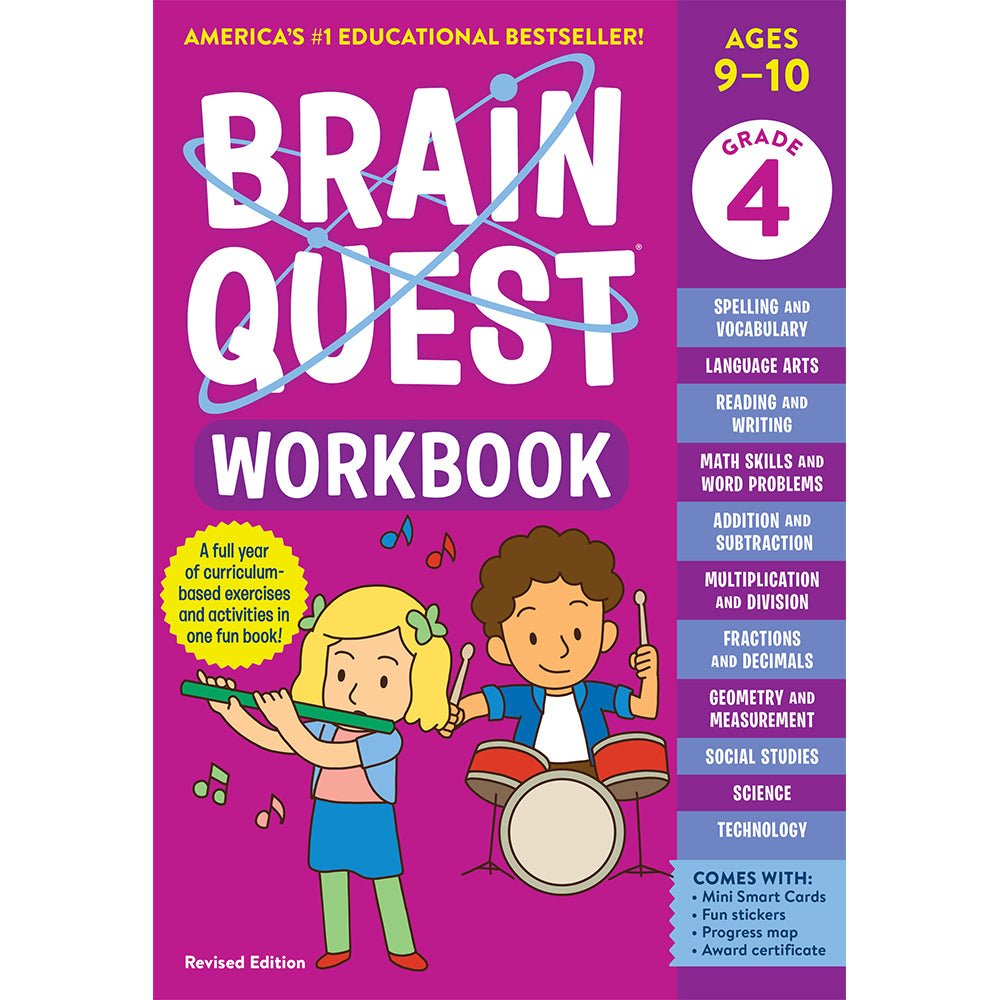 Brain Quest Workbook: 4th Grade Revised Edition — Game