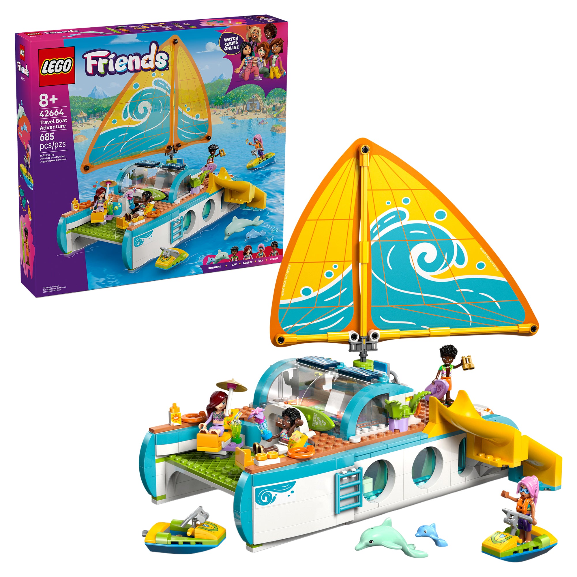 LEGO® Friends Travel Boat Adventure 42664 — Gift - Image 5
