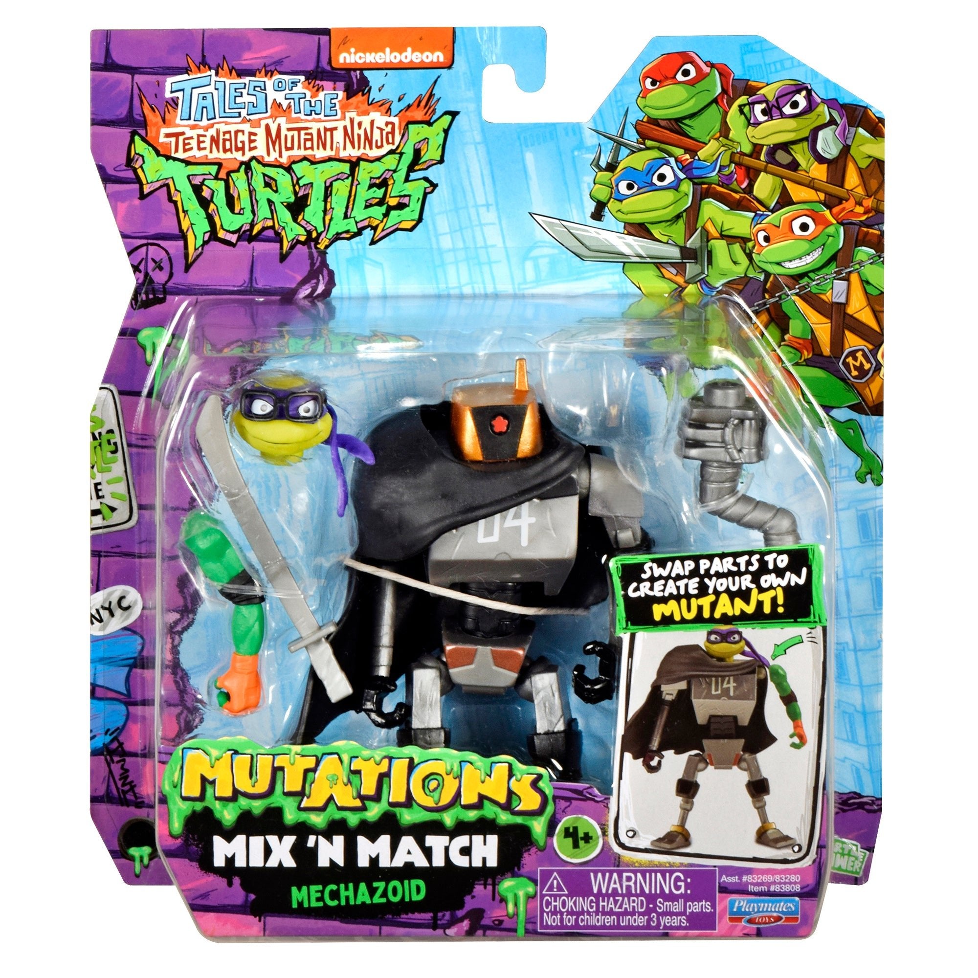 Teenage Mutant Ninja Turtle TV Mix N Match Mechazoid — Figure