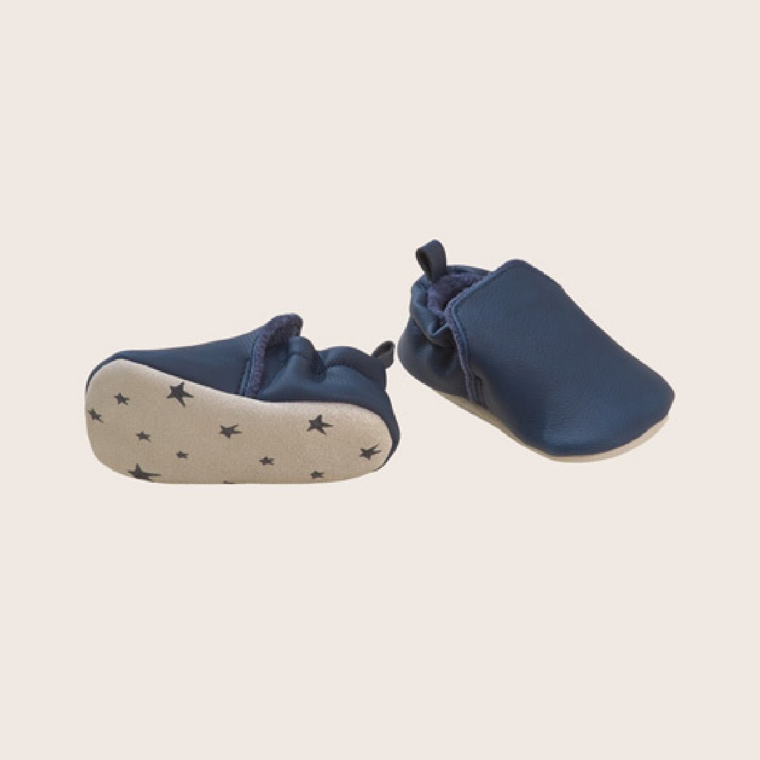 rise little earthling Slide Ons - Navy / 0-3m — Catalog Product - Image 5