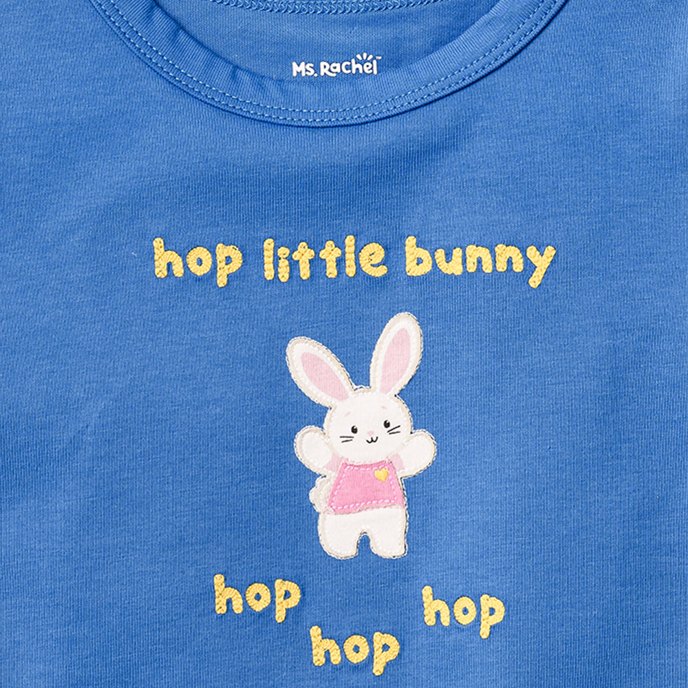 Ms.Rachel Long Sleeve Tees - Light Blue / 2-3y - Image 3