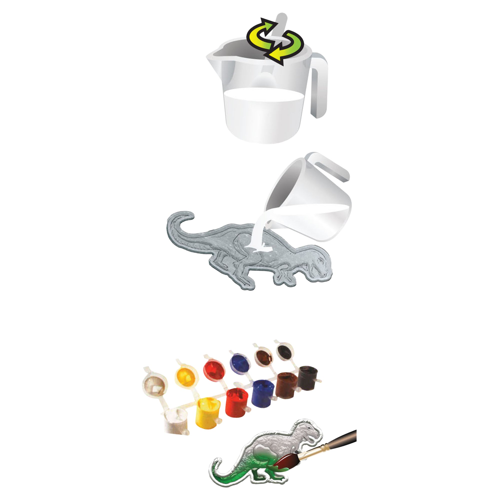 Creative Kids Master Caster Cast and Paint Dinosaurs — Art - Image 7