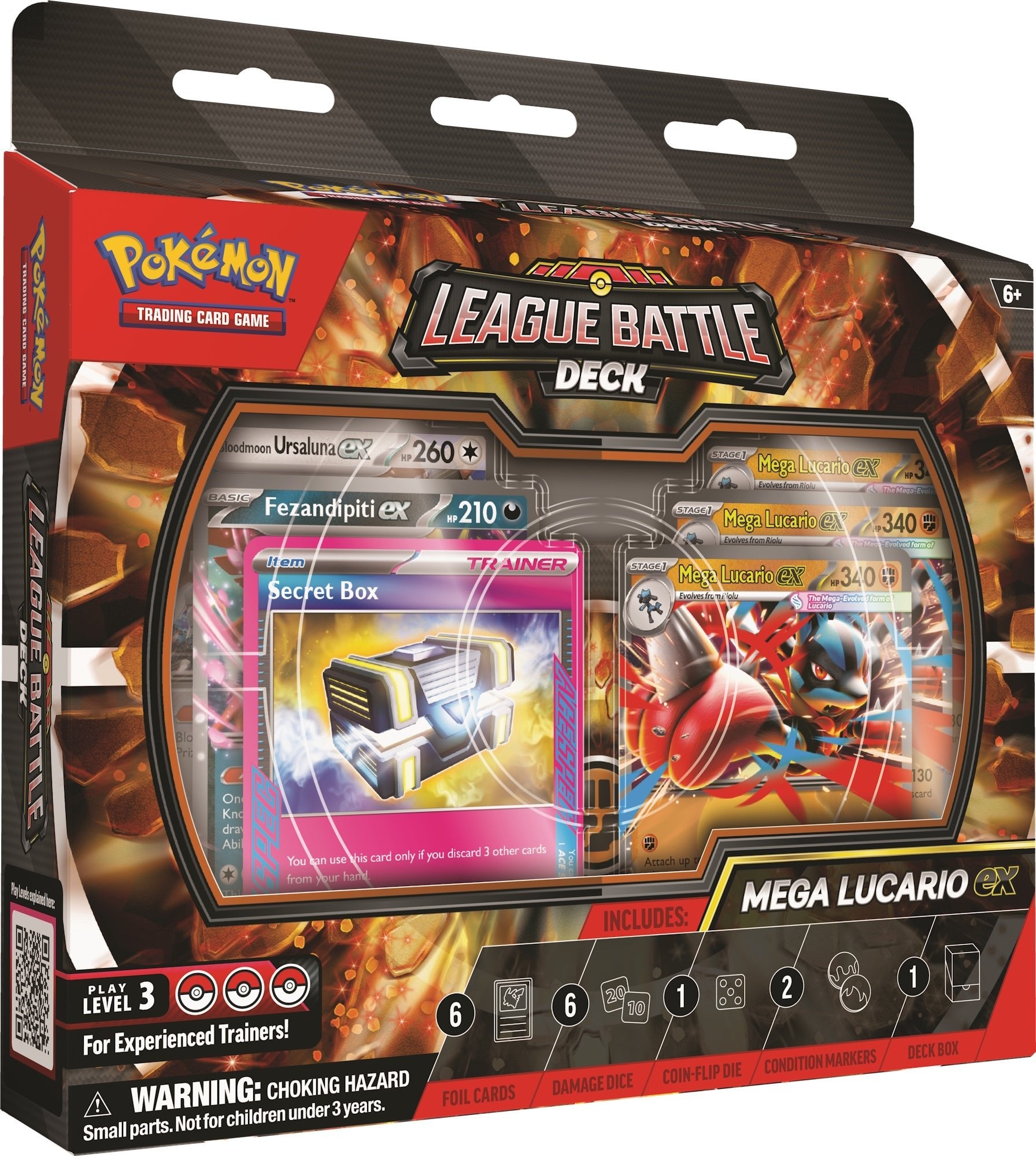 Pokemon Pokémon TCG: Mega Lucario ex League Battle Deck I 4 Limit Per Customer — Box - Image 3