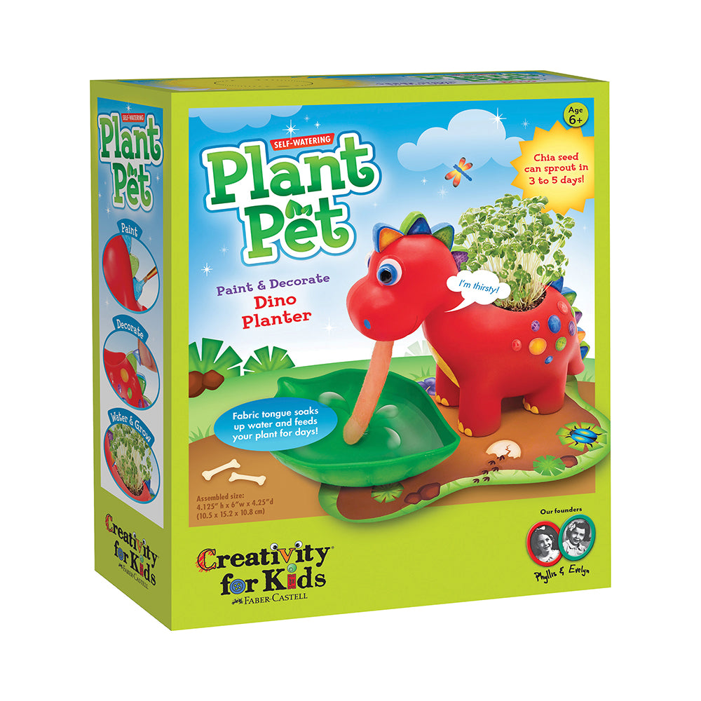 Creativity for Kids Self-Watering Plant Pet Dinosaur — Art - Image 2