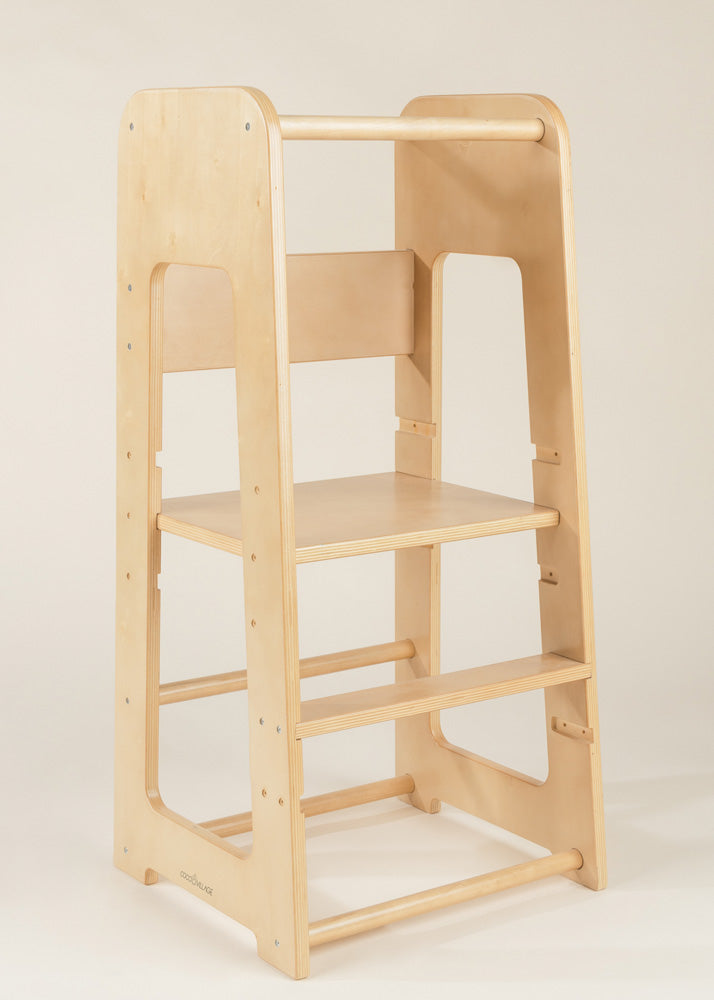 Coco Village Educational Tower - Natural Wood — Can - Image 14