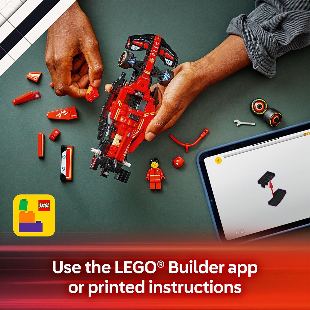 LEGO® Speed Champions Ferrari SF24 F1 Race Car77242 — Set - Image 5
