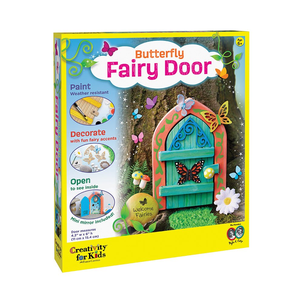 Creativity for Kids Butterfly Fairy Door — Art