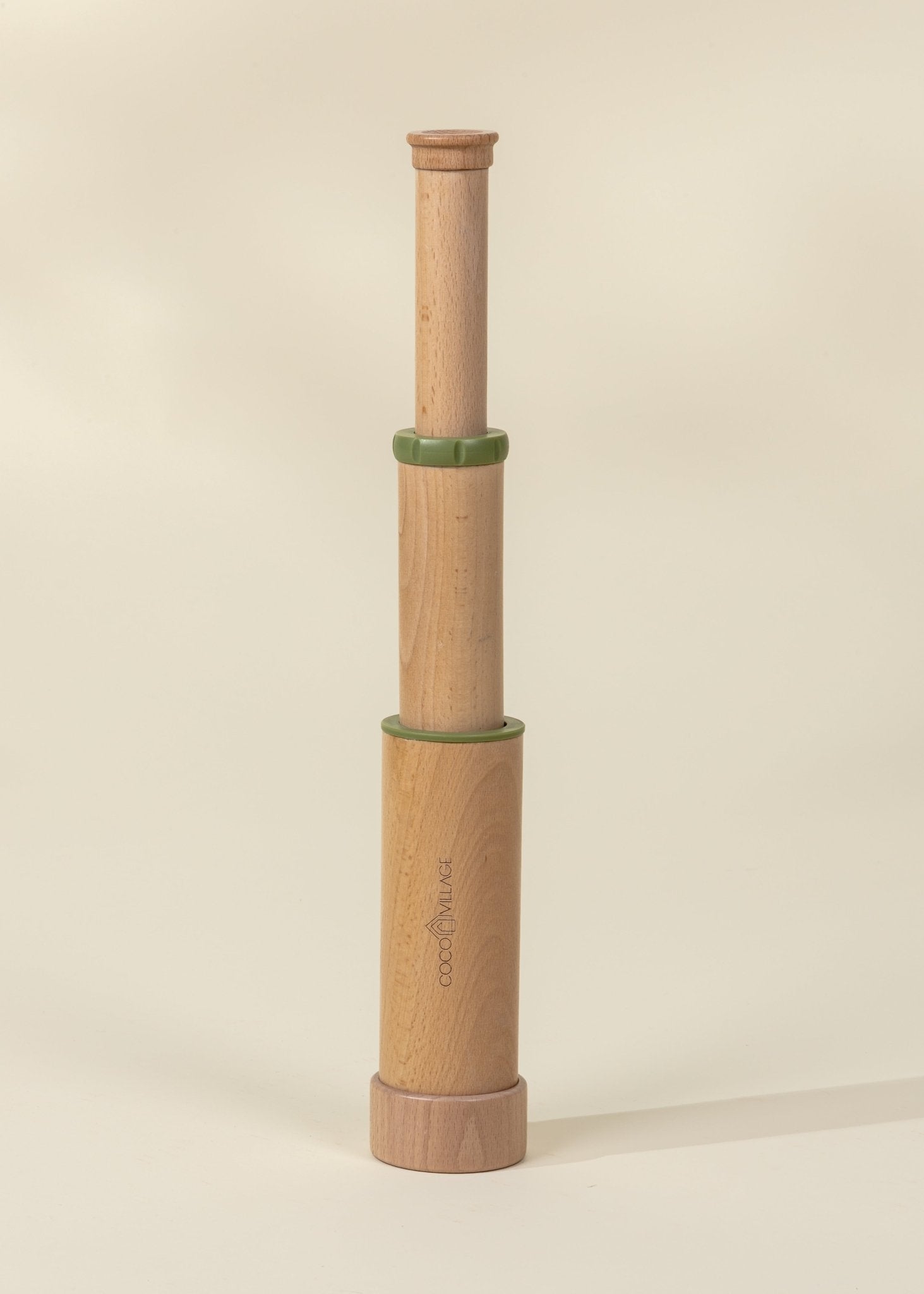 Coco Village Wooden Handheld Telescope – 20x Zoom — Plush - Image 2