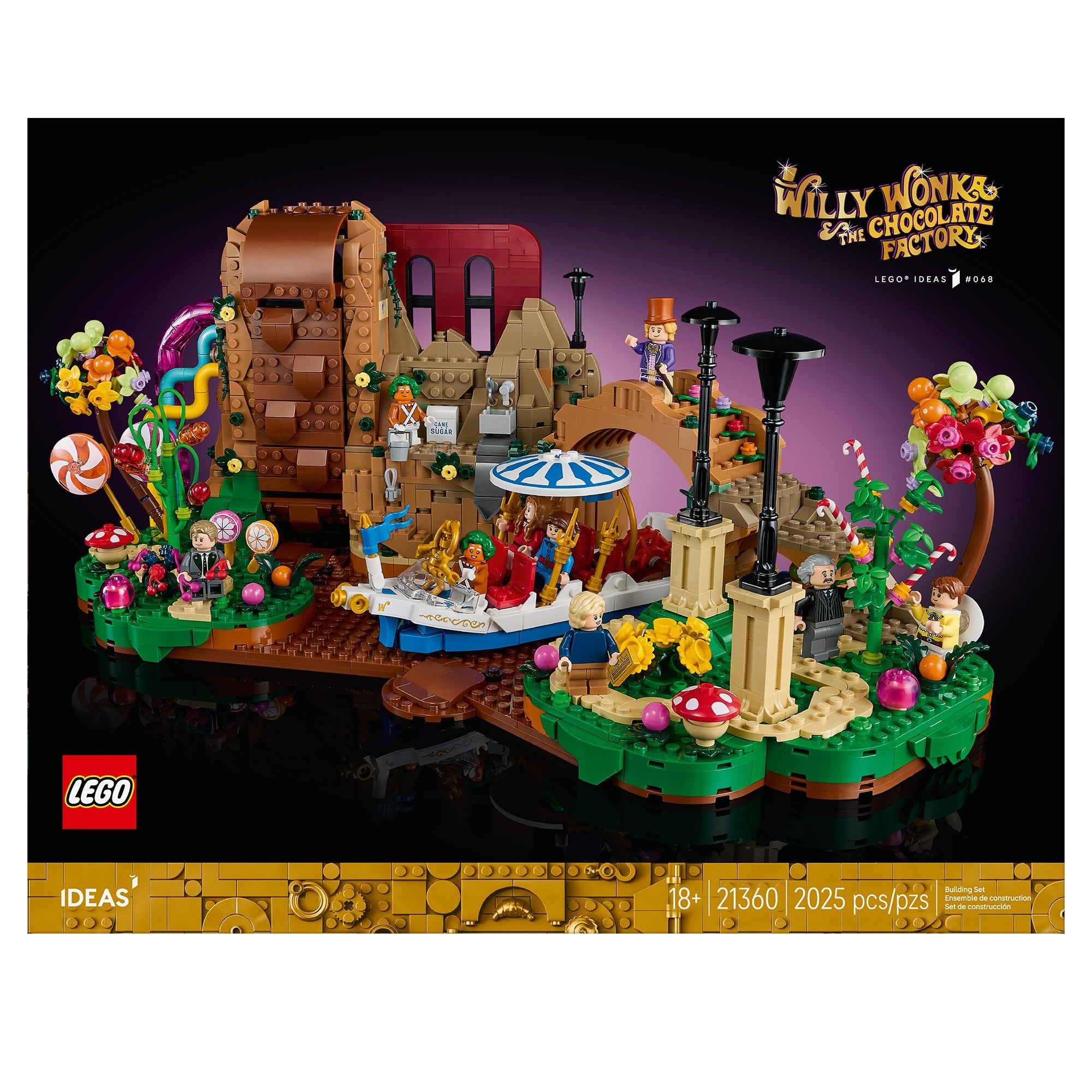 LEGO® Ideas Willy Wonka & the Chocolate Factory 21360 — Set - Image 2