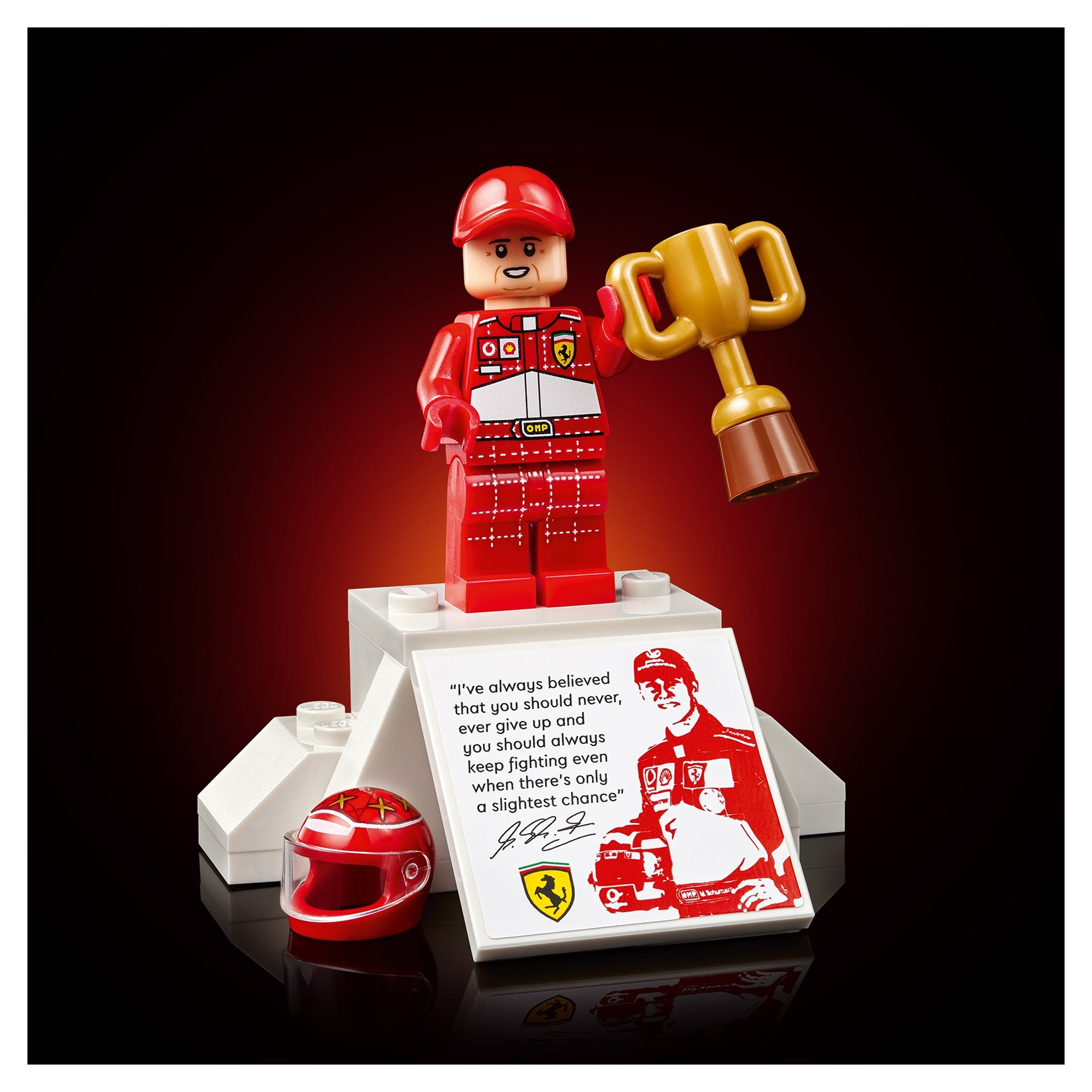 LEGO® Formula 1 LEGO® Icons Ferrari F2004 & Michael Schumacher 11375 — Vehicle - Image 5