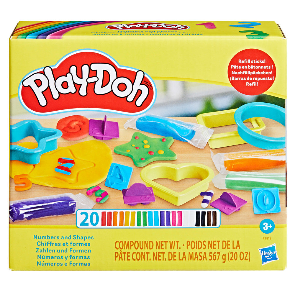 Play-Doh Numbers and Shapes Playset — Art