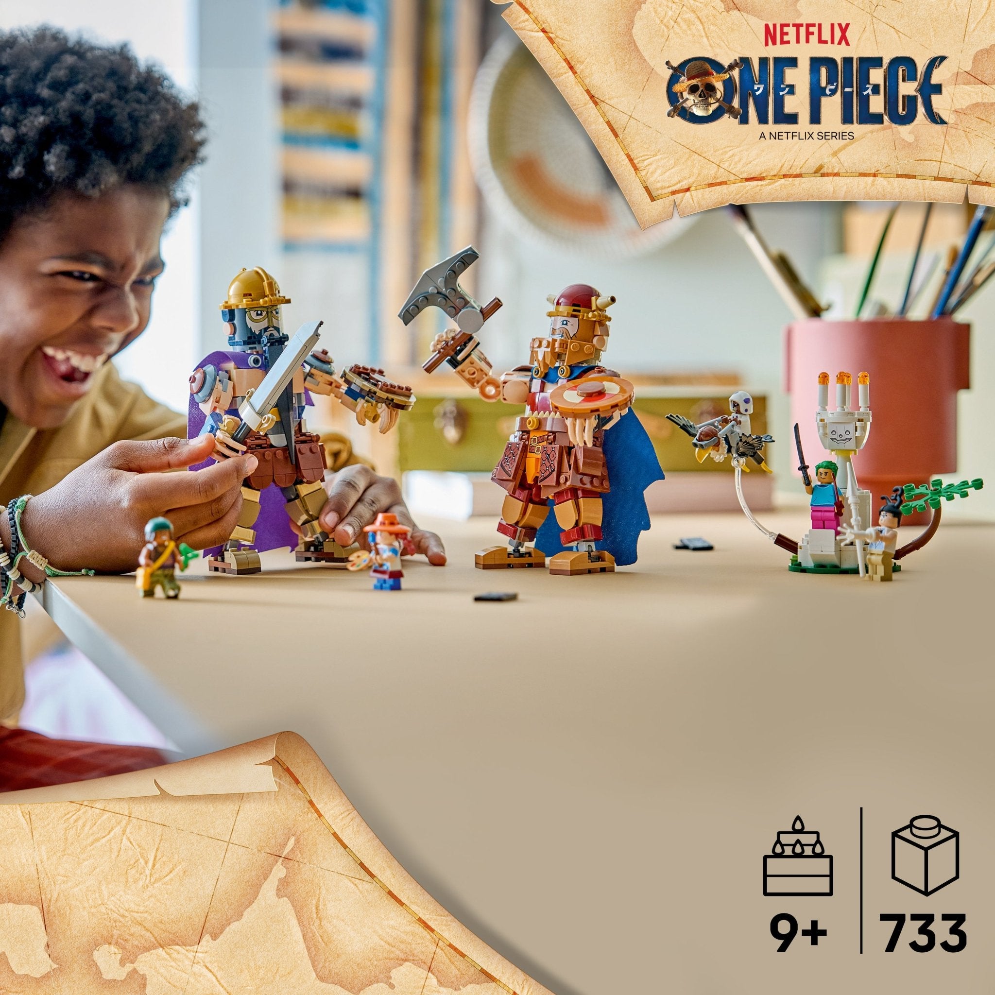 LEGO® ONE PIECE Dorry vs. Brogy – Giants of Little Garden 75644 — Can - Image 2