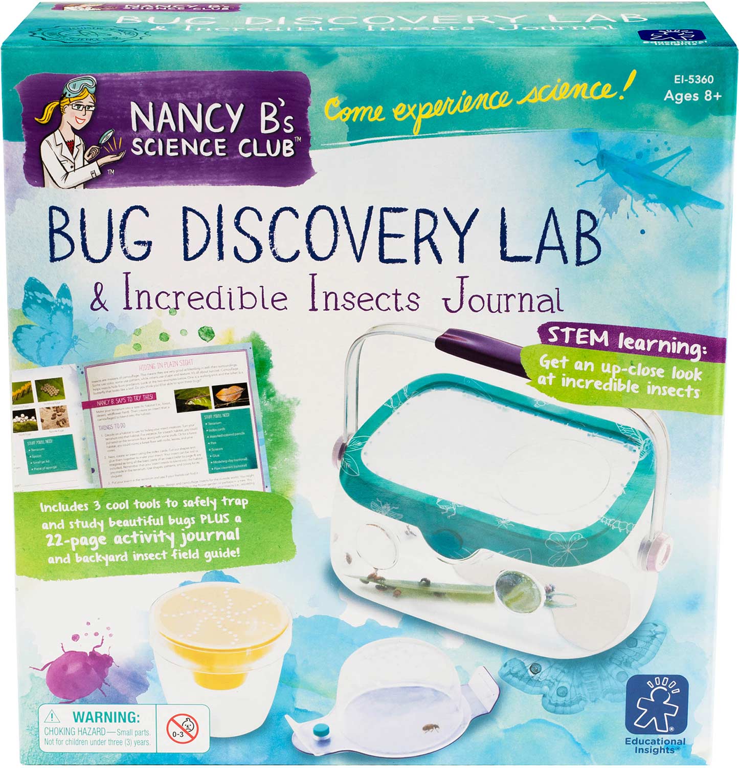 Educational Insights Nancy B’s Science Club® Bug Discovery Lab — Case
