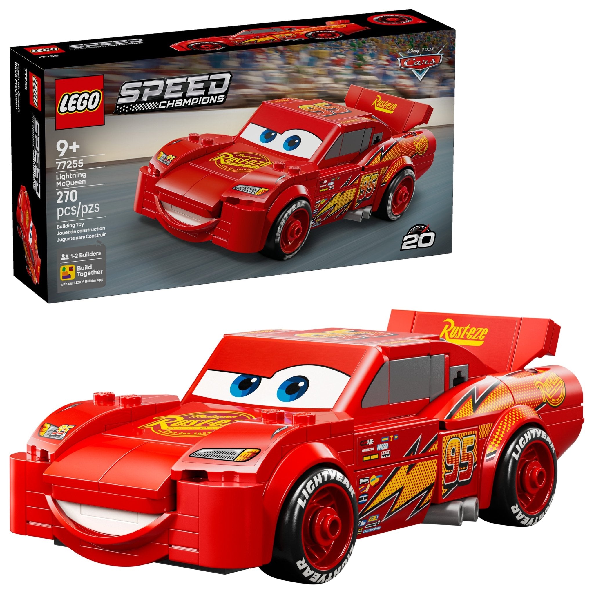 LEGO® Speed Champions LEGO® Lightning McQueen 77255 — Toy - Image 2