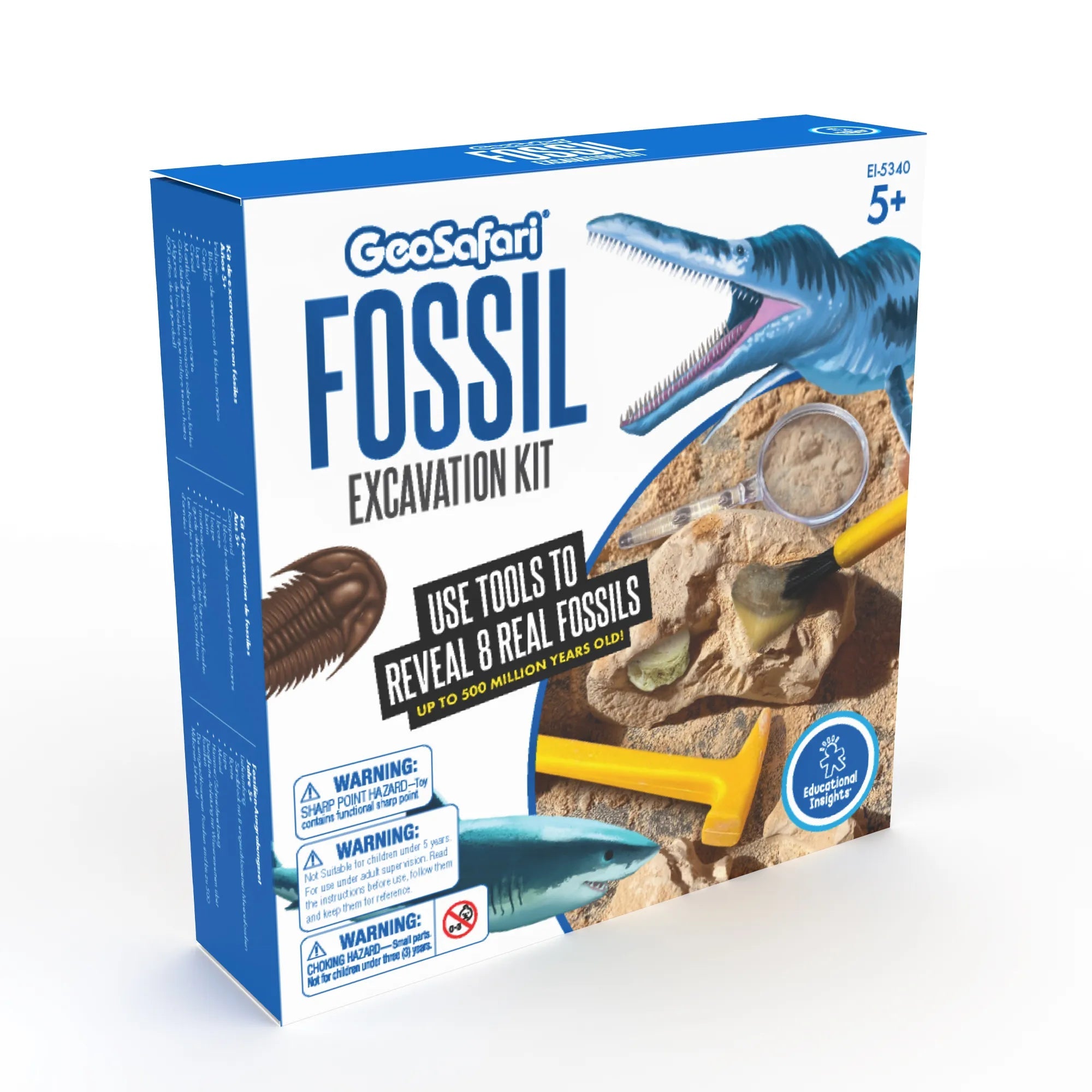 Educational Insights GeoSafari® Fossil Excavation Kit — Brush