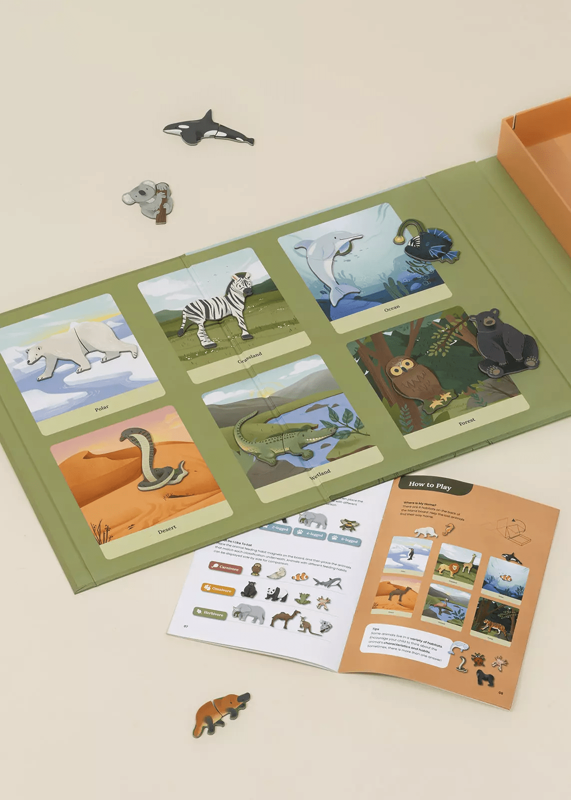 Coco Village Interactive & Magnetic Encyclopedia – Animal Discovery (English Version) — Puzzle - Image 3