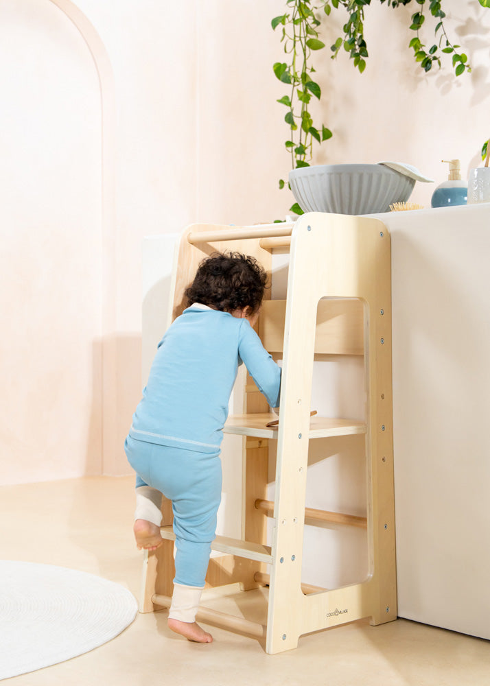 Coco Village Educational Tower - Natural Wood — Can - Image 20