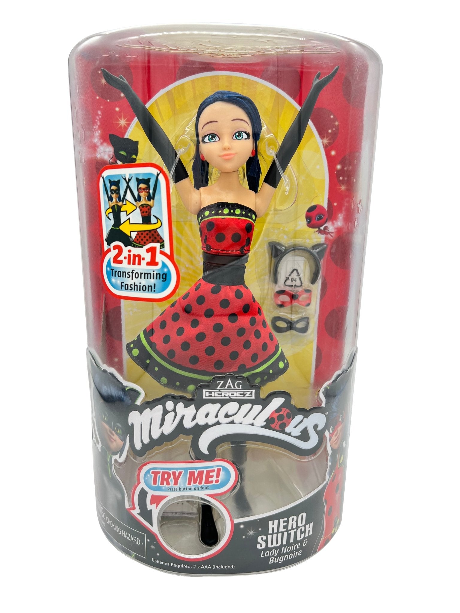 Miraculous Hero Switch Ladybug — Doll