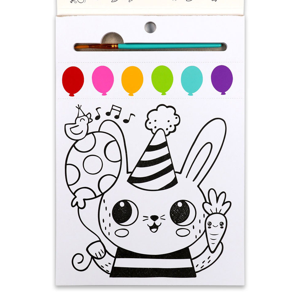 Bright Stripes Paint Pages: Party Animals — Art - Image 12