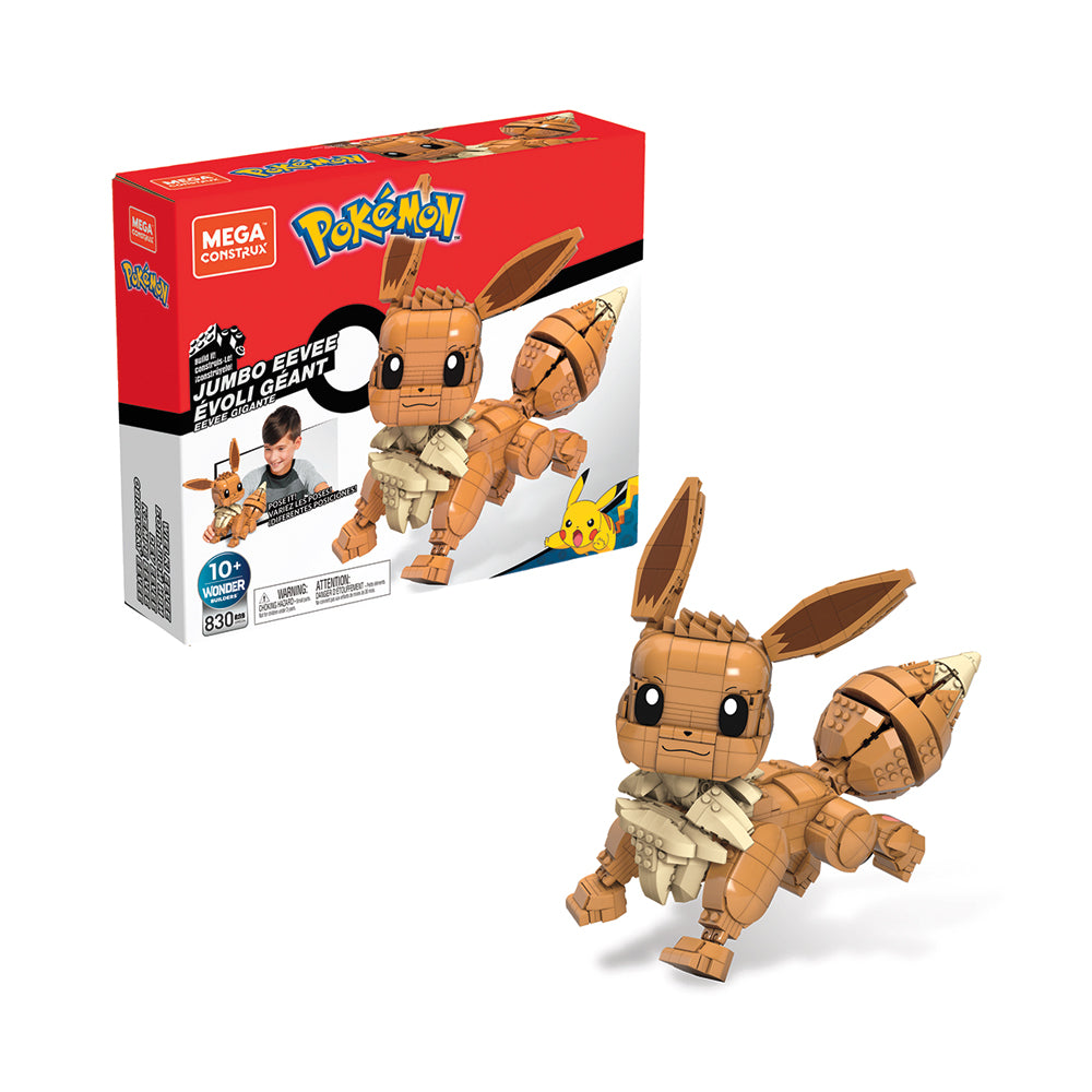 Pokemon Mega Construx Pokémon Jumbo Eevee — Set - Image 12