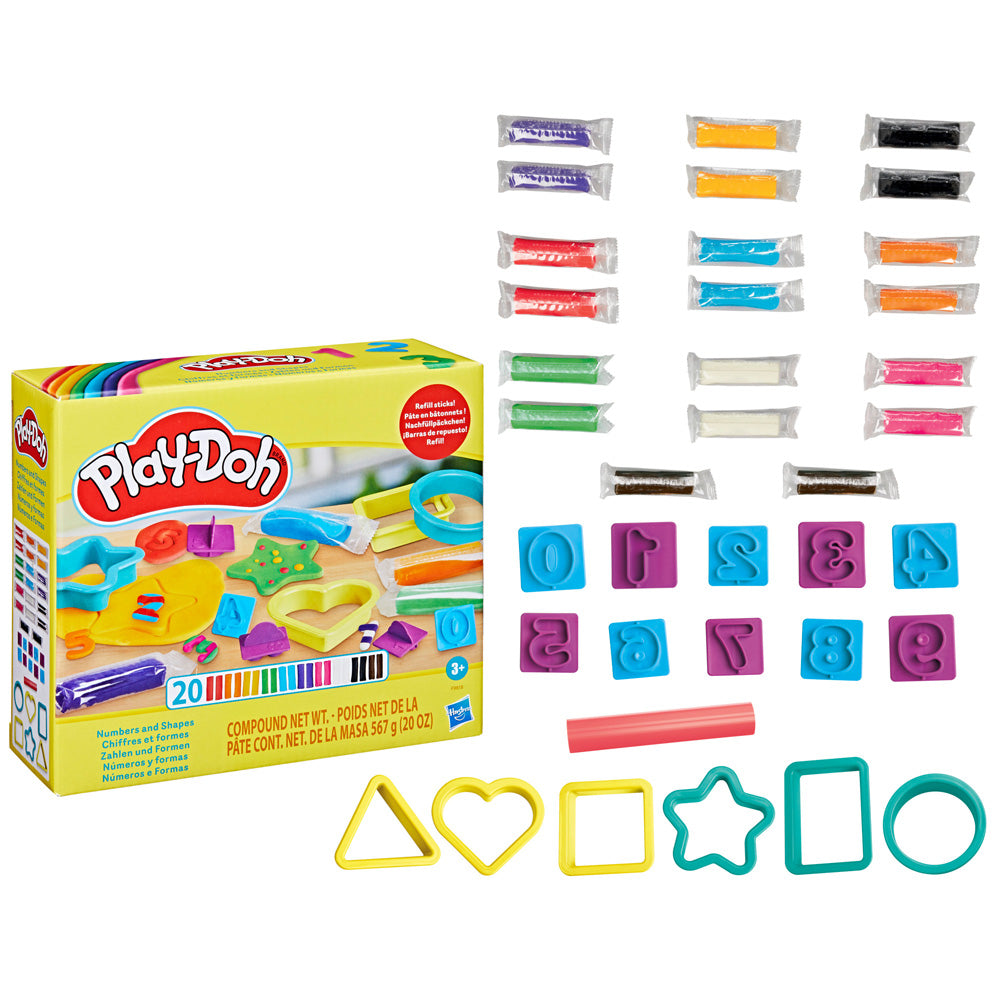 Play-Doh Numbers and Shapes Playset — Art - Image 5