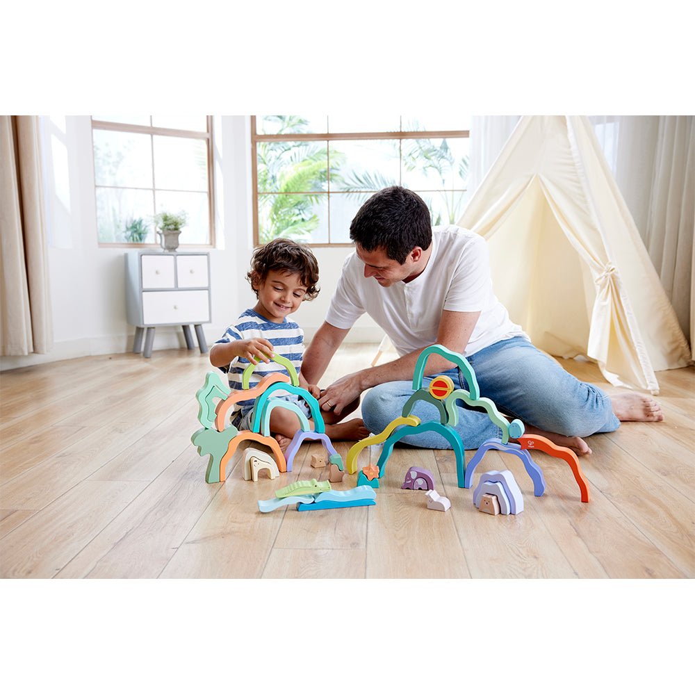 Hape Nature Scene Stacking Blocks — Set - Image 15