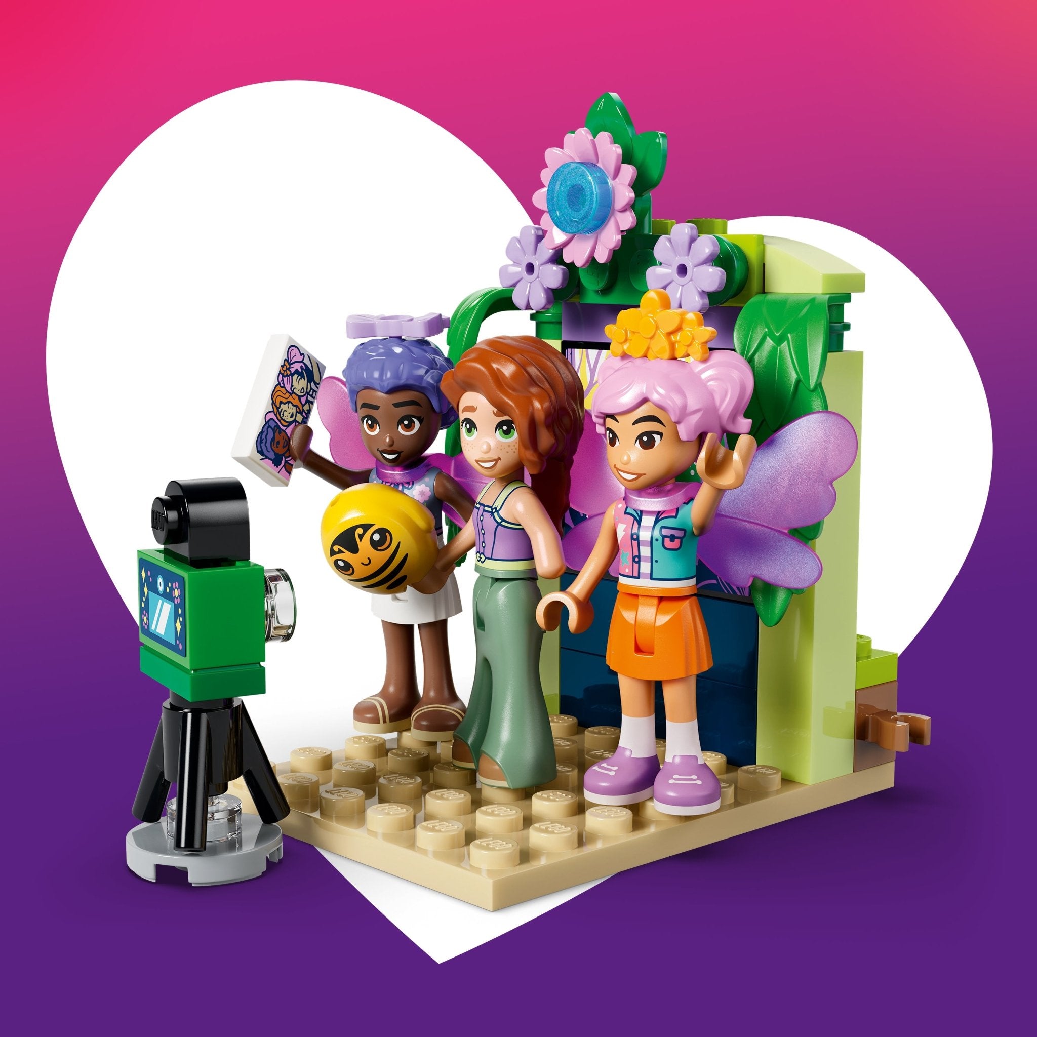 LEGO® Friends Spinning Flower & Fairy Teacup Ride 42702 — Toy - Image 4