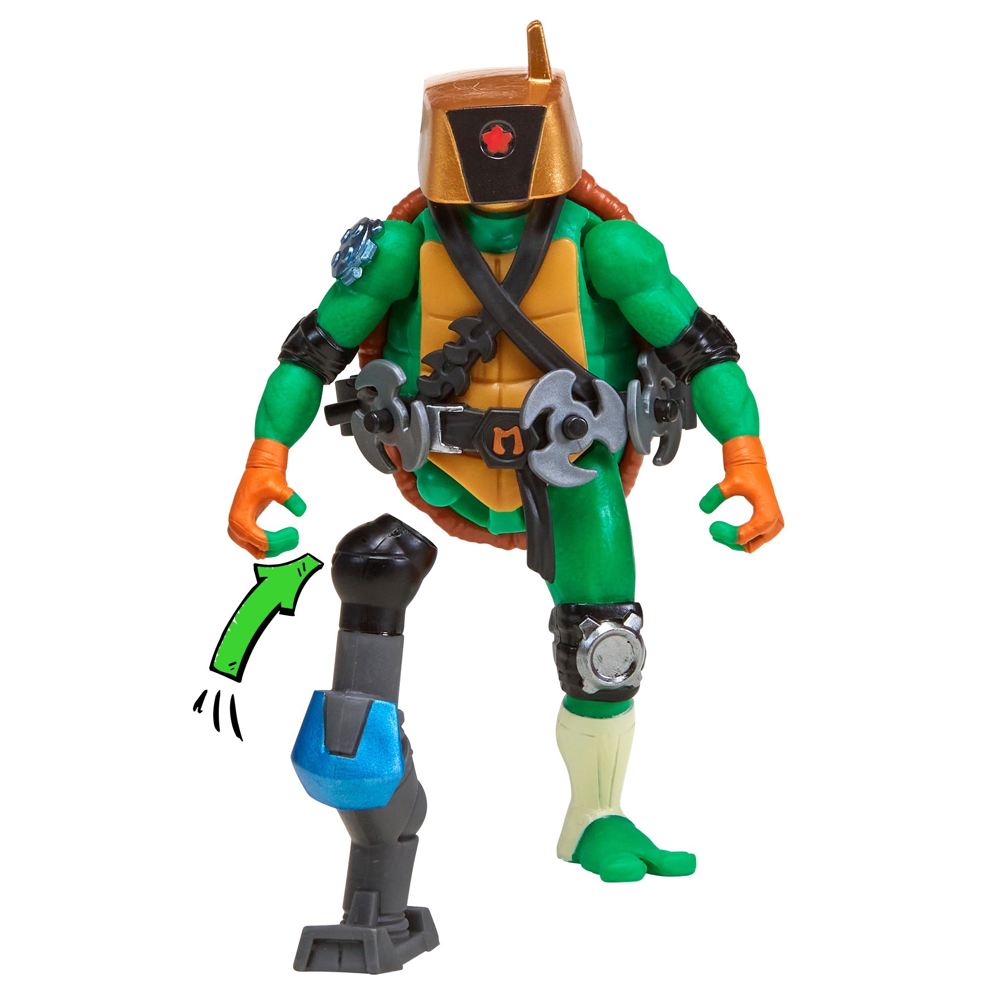 Teenage Mutant Ninja Turtles TV Mix N Match - Michelangelo — Figure - Image 3