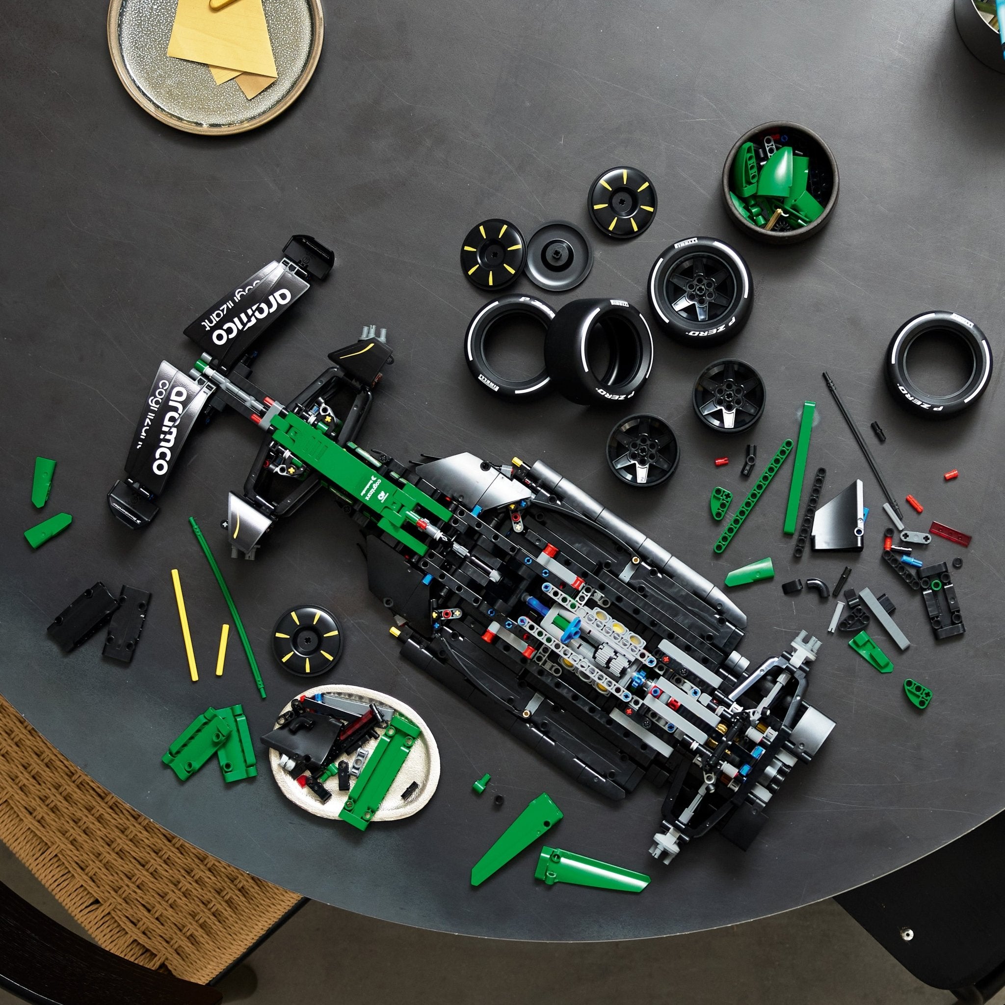 LEGO® Technic Aston Martin Aramco AMR25 F1 Car 42240 — Set - Image 2